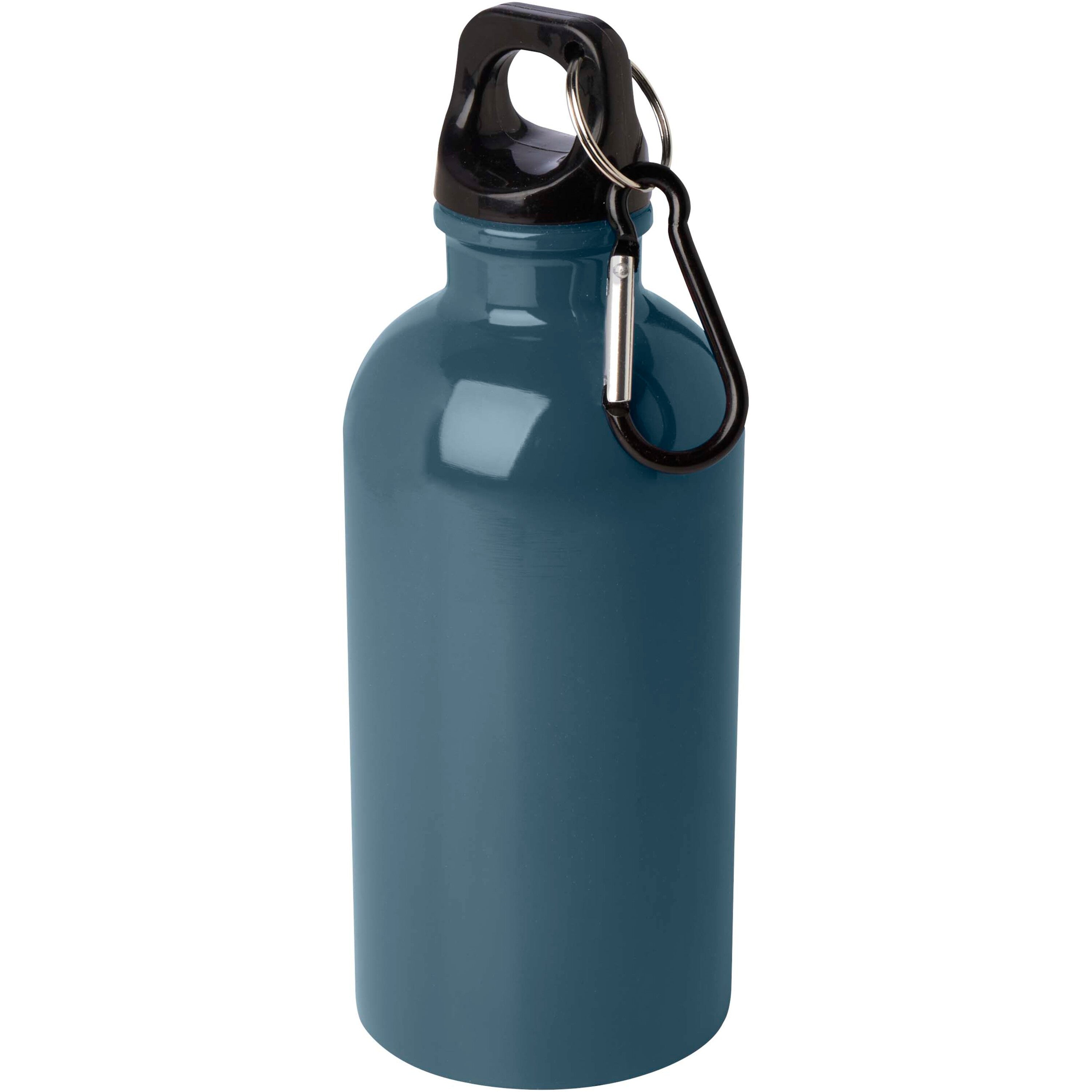 Upcycled Stainless Steel Water Bottle with Carabiner