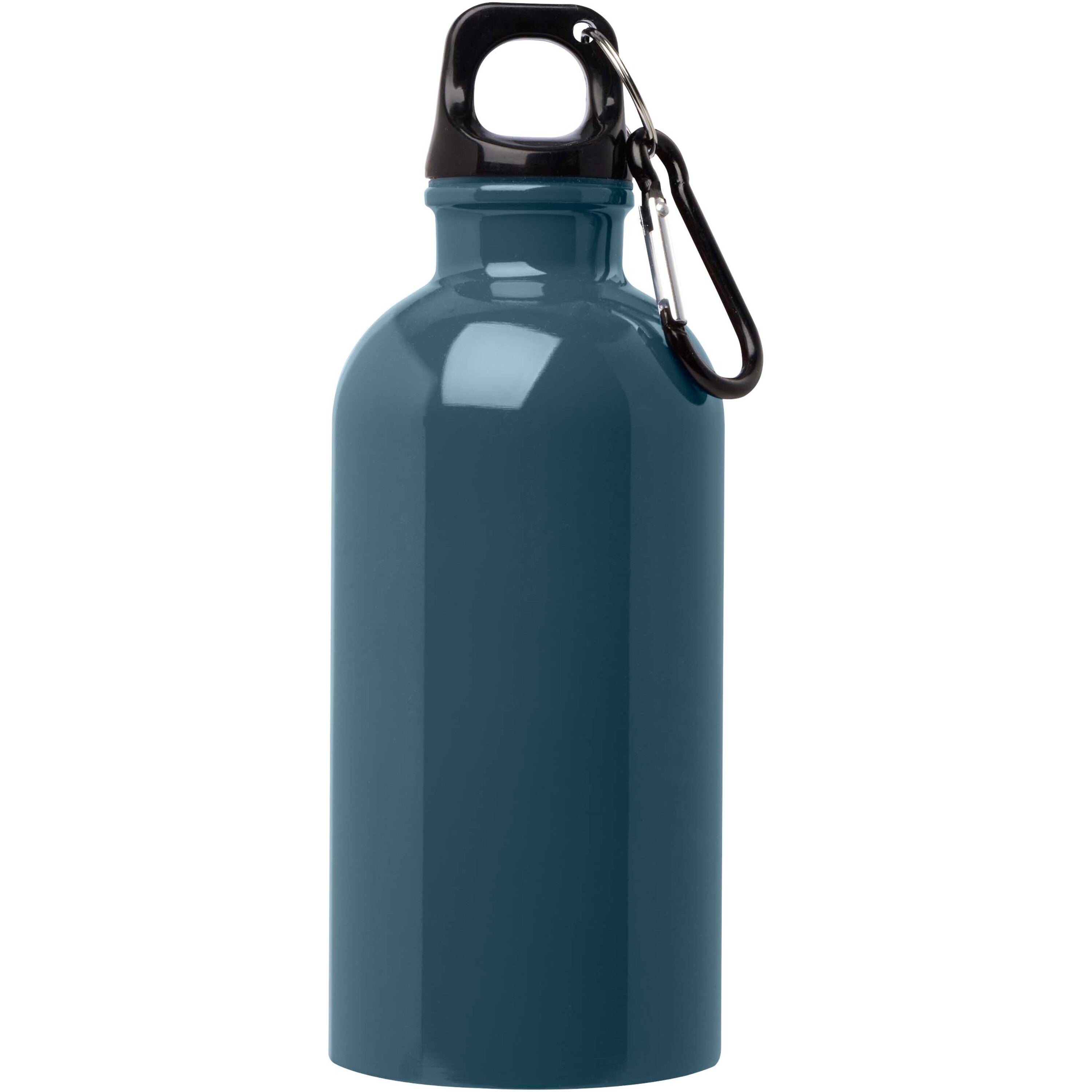 Upcycled Stainless Steel Water Bottle with Carabiner