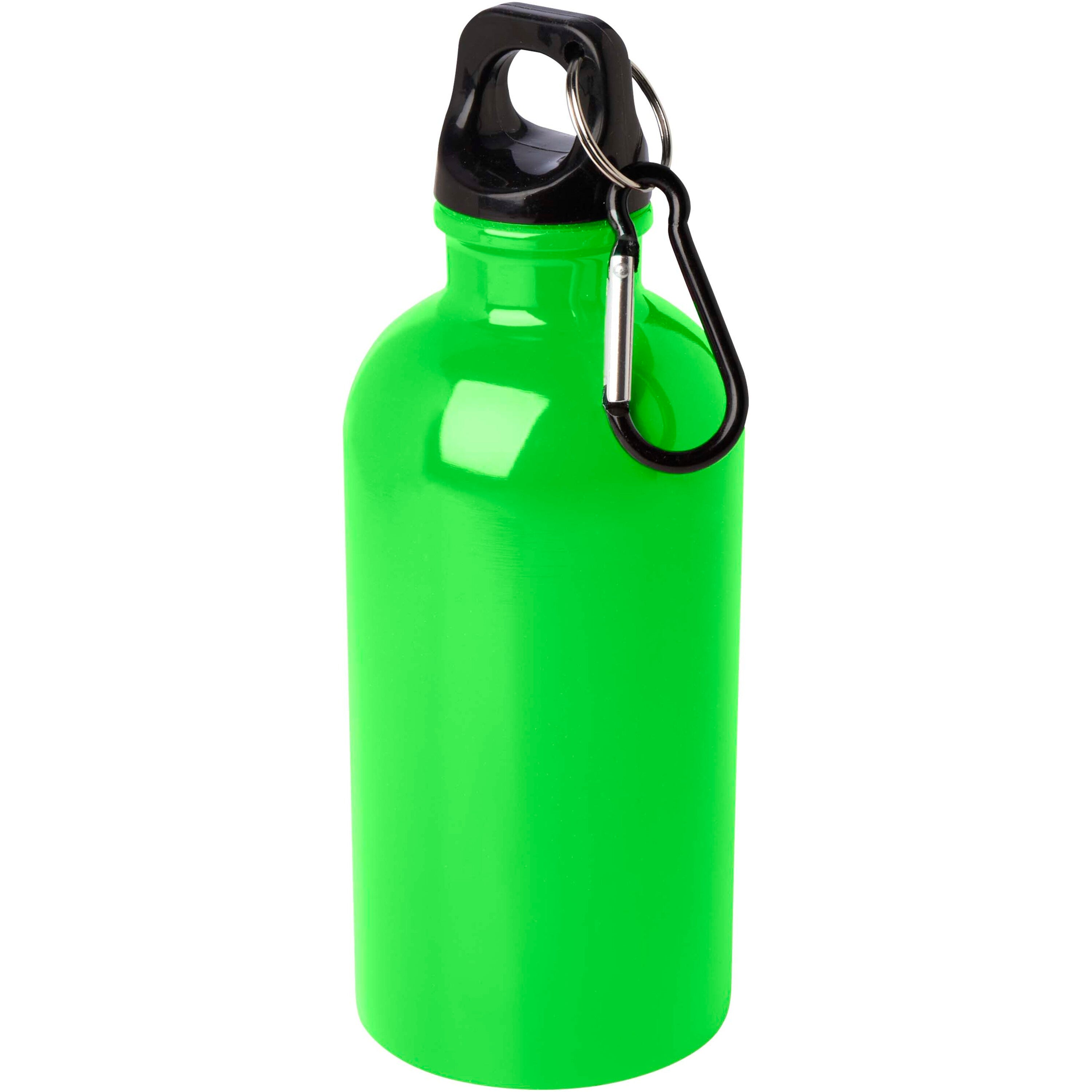 Upcycled Stainless Steel Water Bottle with Carabiner
