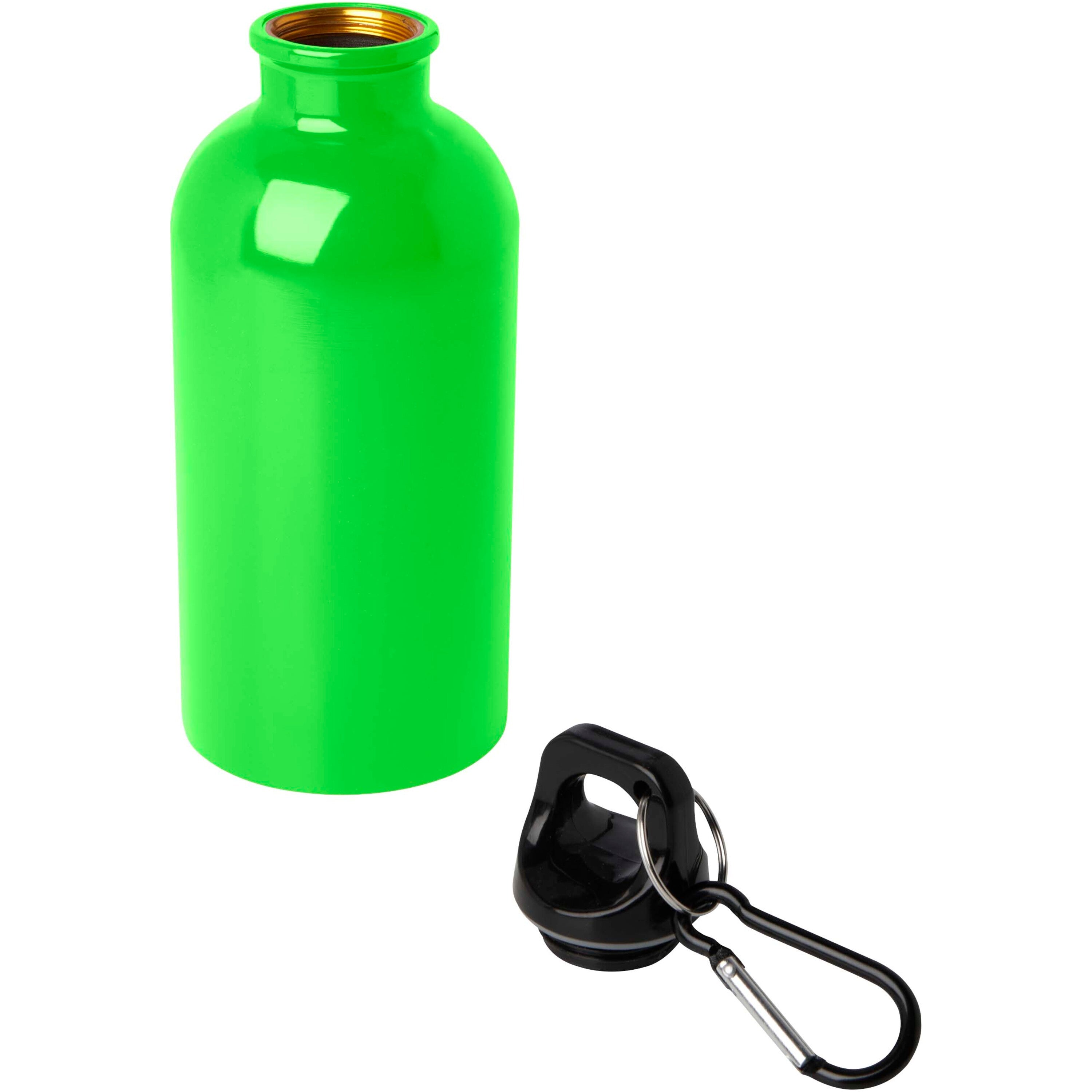 Upcycled Stainless Steel Water Bottle with Carabiner