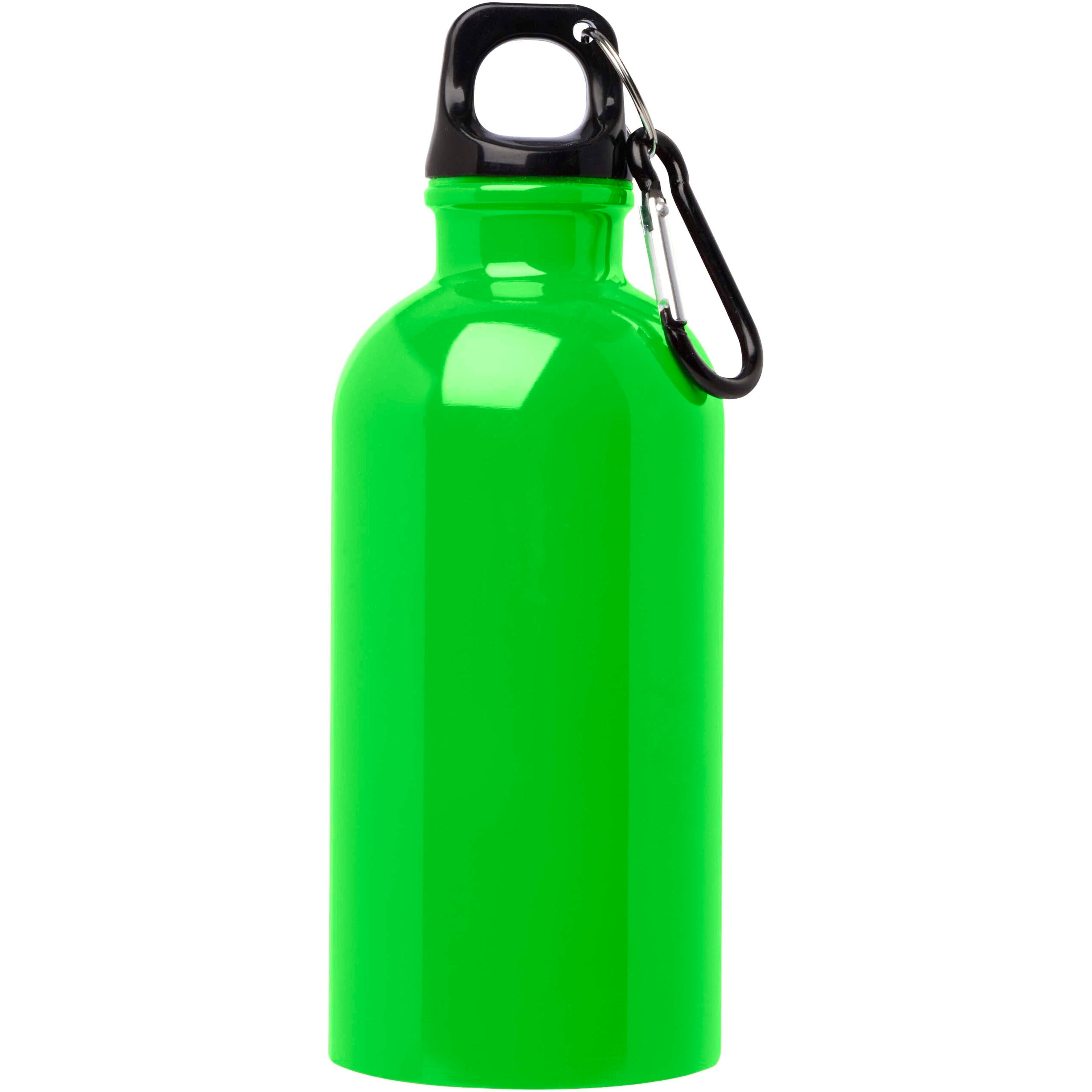 Upcycled Stainless Steel Water Bottle with Carabiner