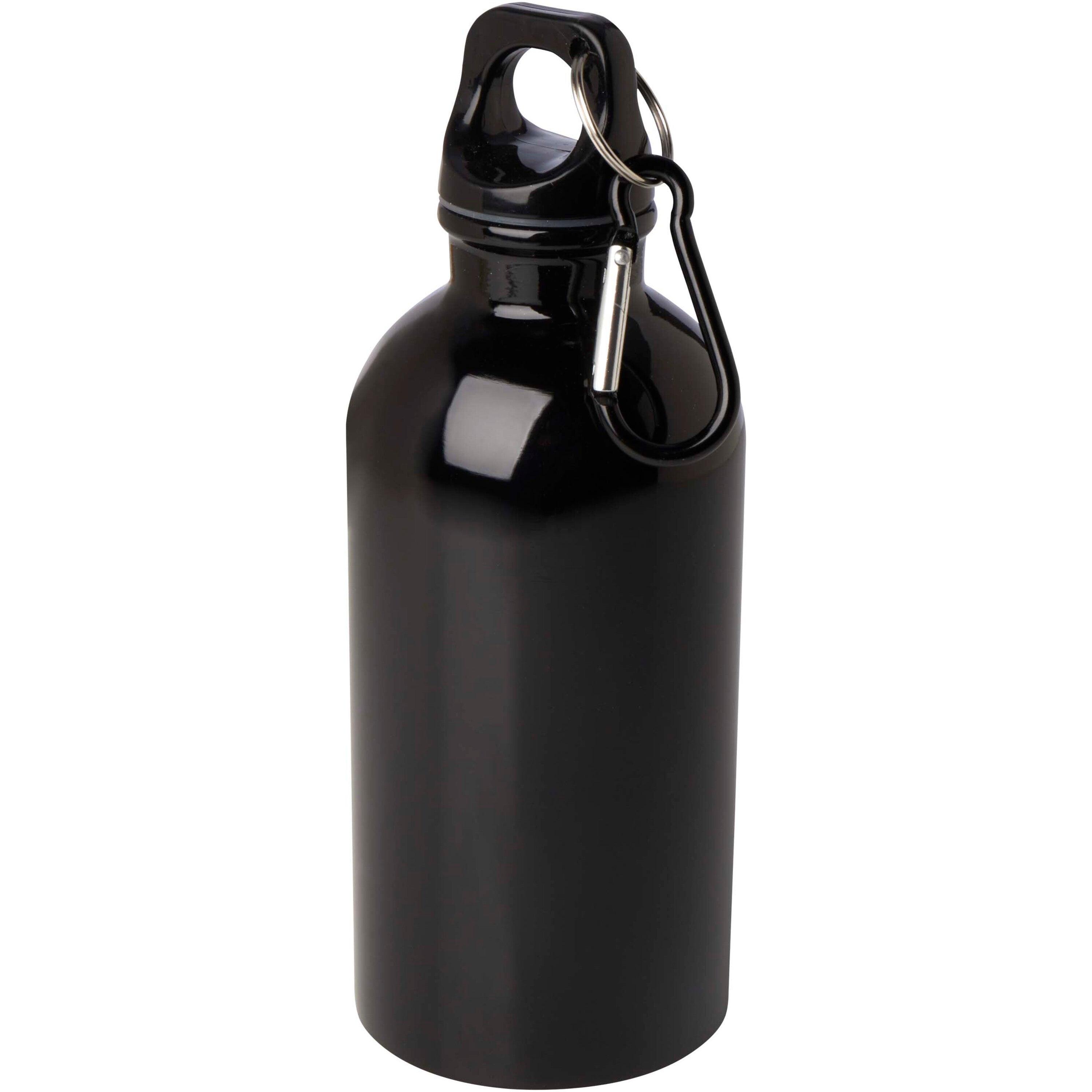 Upcycled Stainless Steel Water Bottle with Carabiner