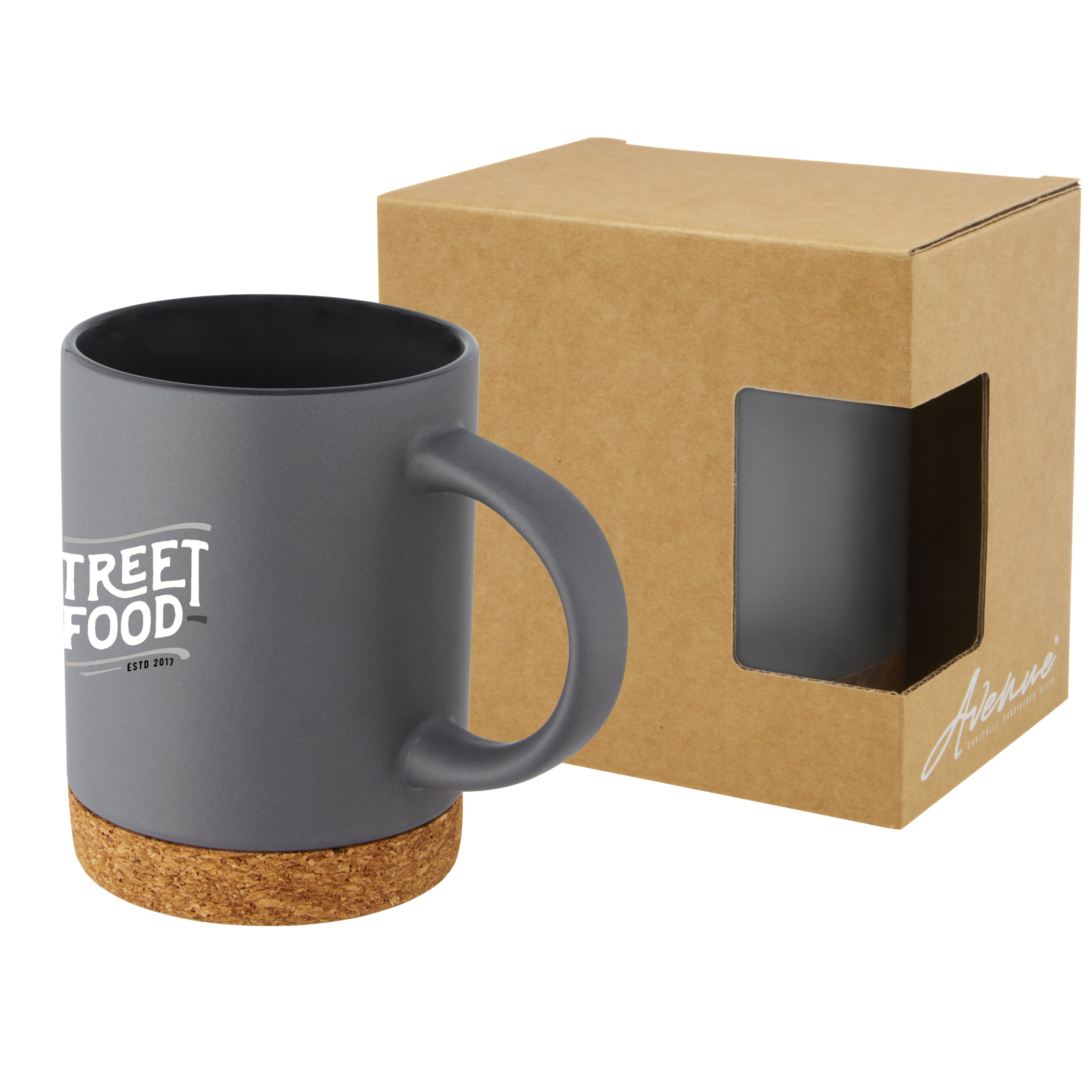 Neiva 425ml Ceramic Mug with Cork Base