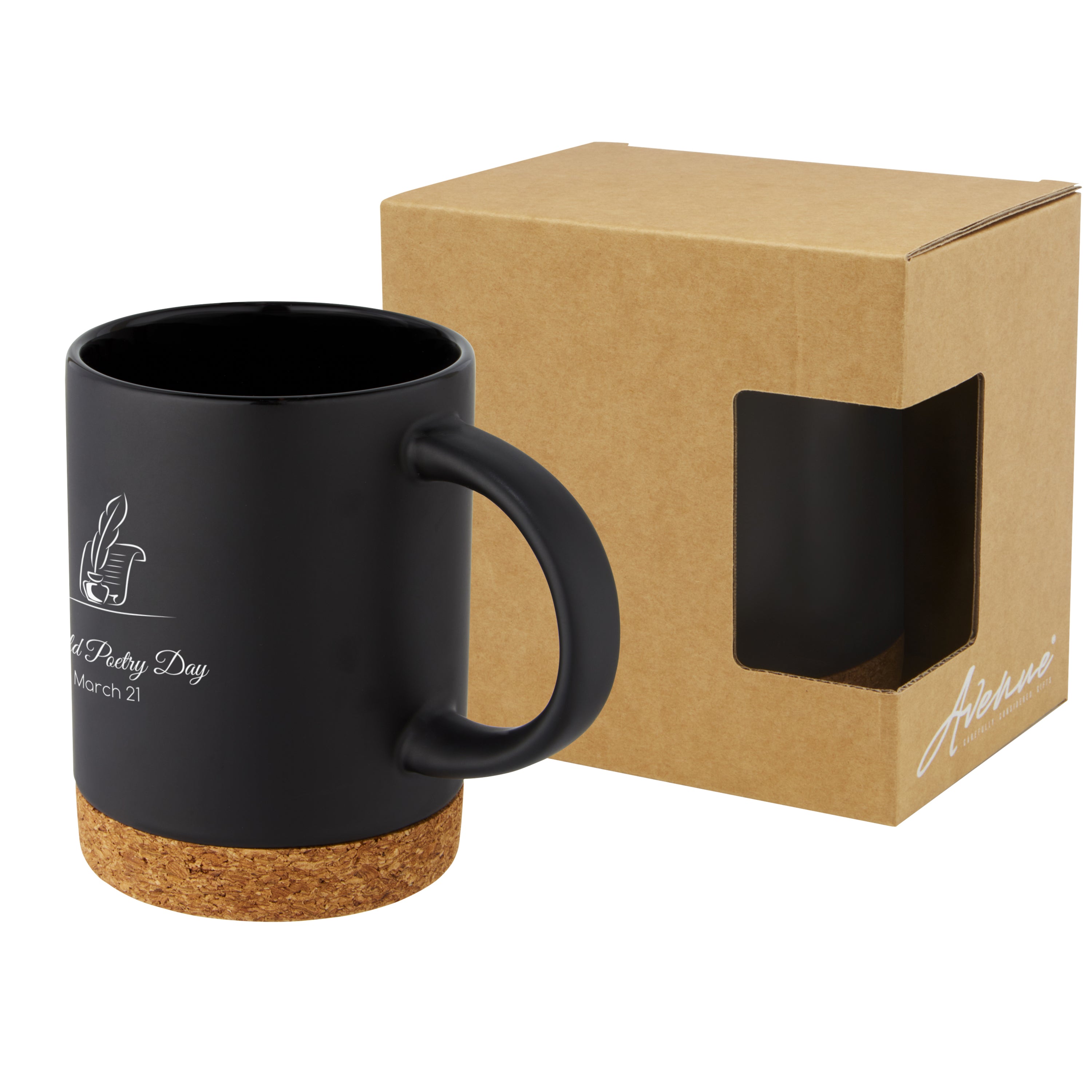 Neiva 425ml Ceramic Mug with Cork Base