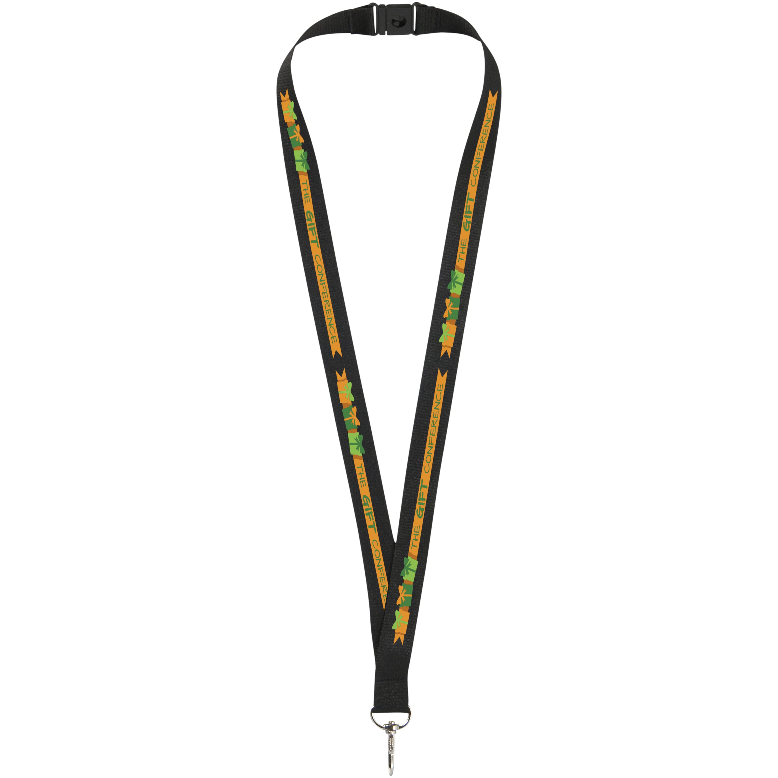 Lago Lanyard with Breakaway Closure