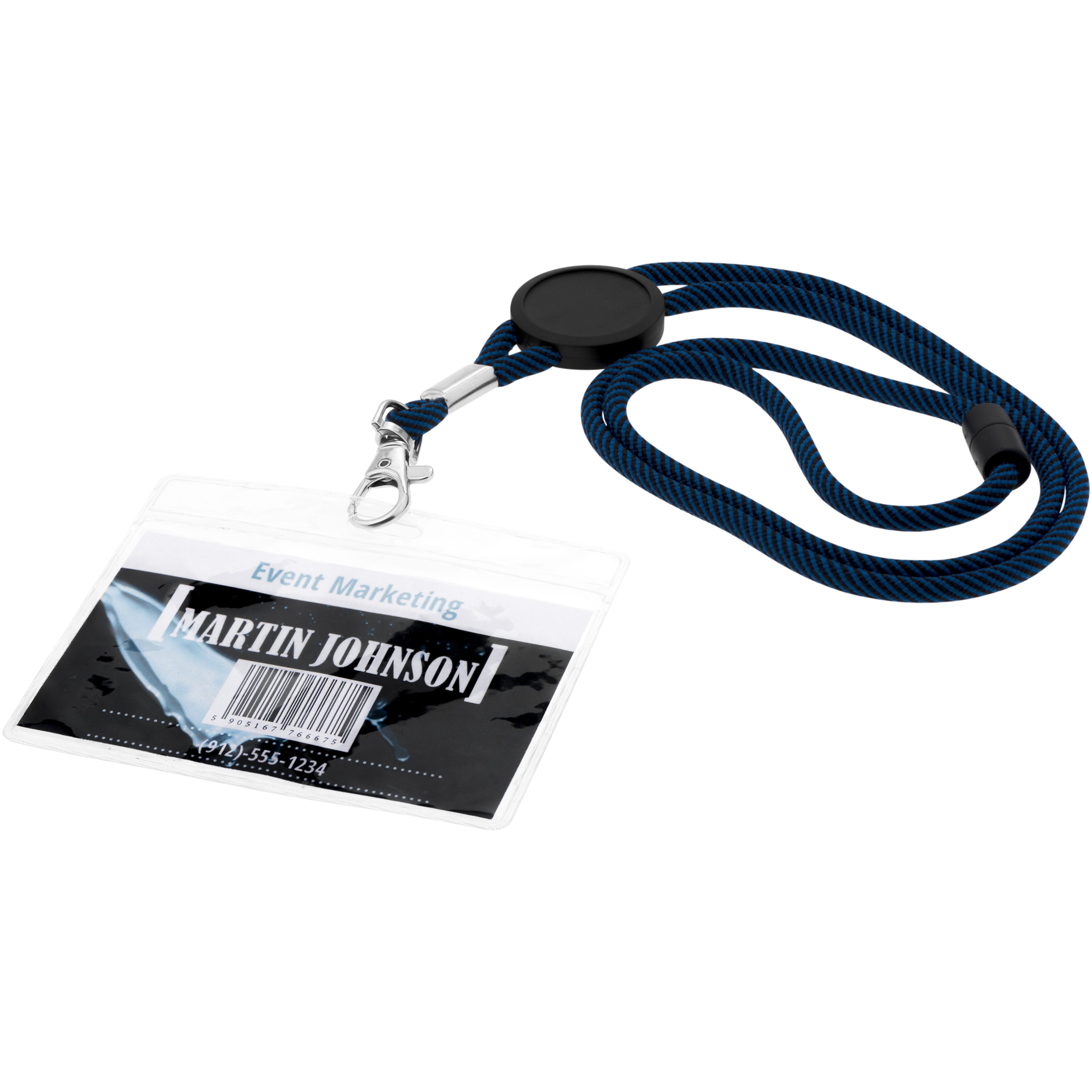 Serge Transparent Badge Holder