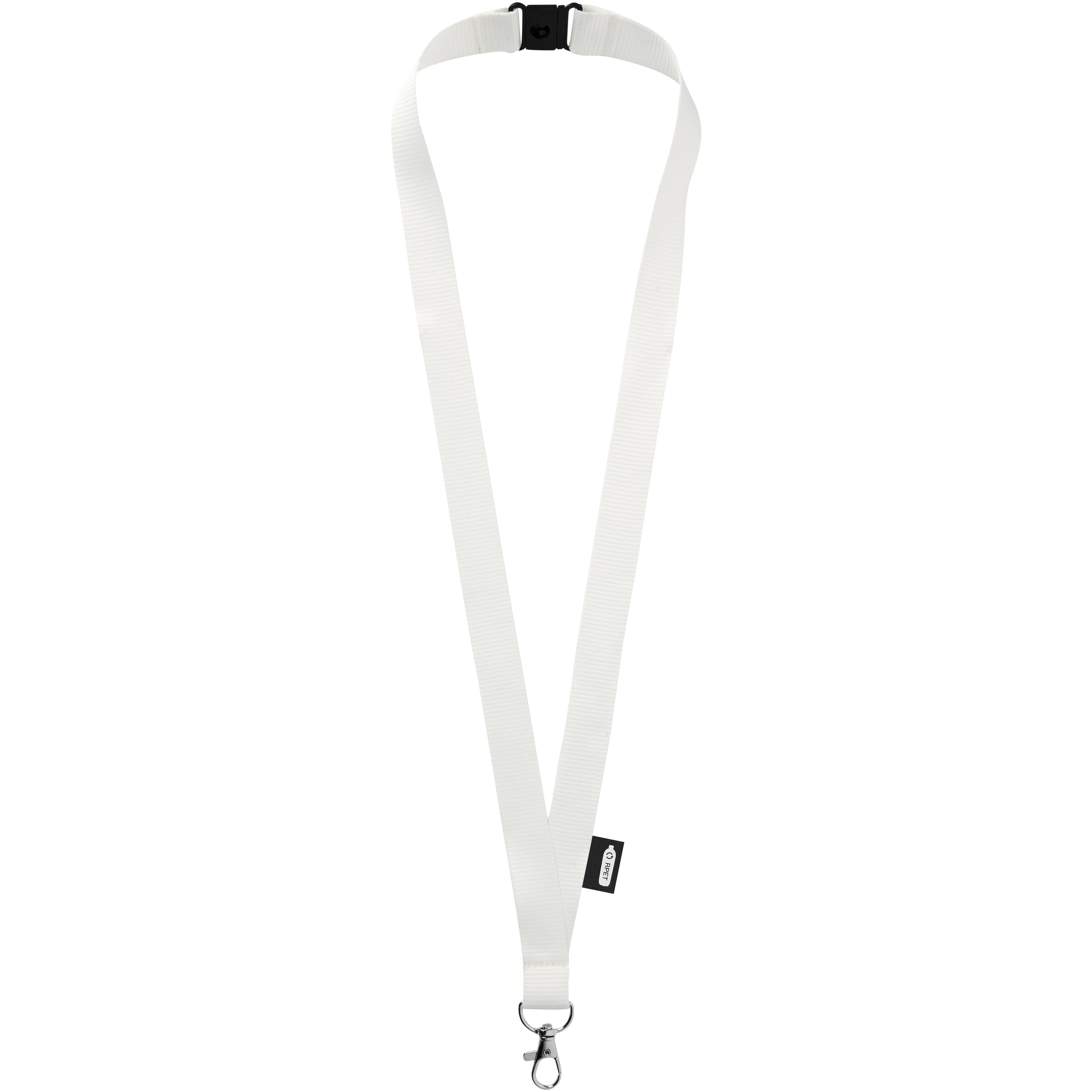Recycled Plastic Lobster Clip Lanyard with Breakaway Closure