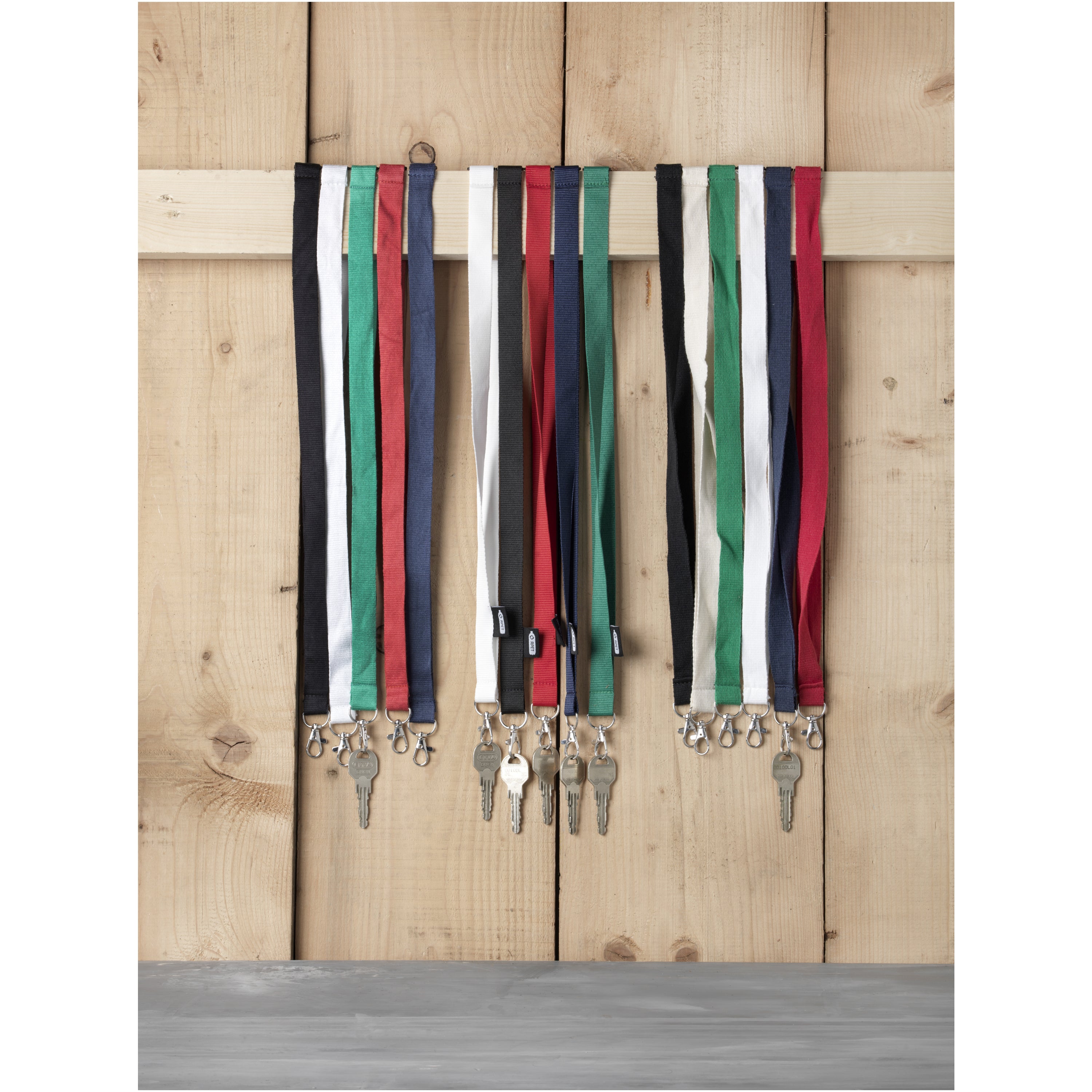 Recycled Plastic Lobster Clip Lanyard with Breakaway Closure