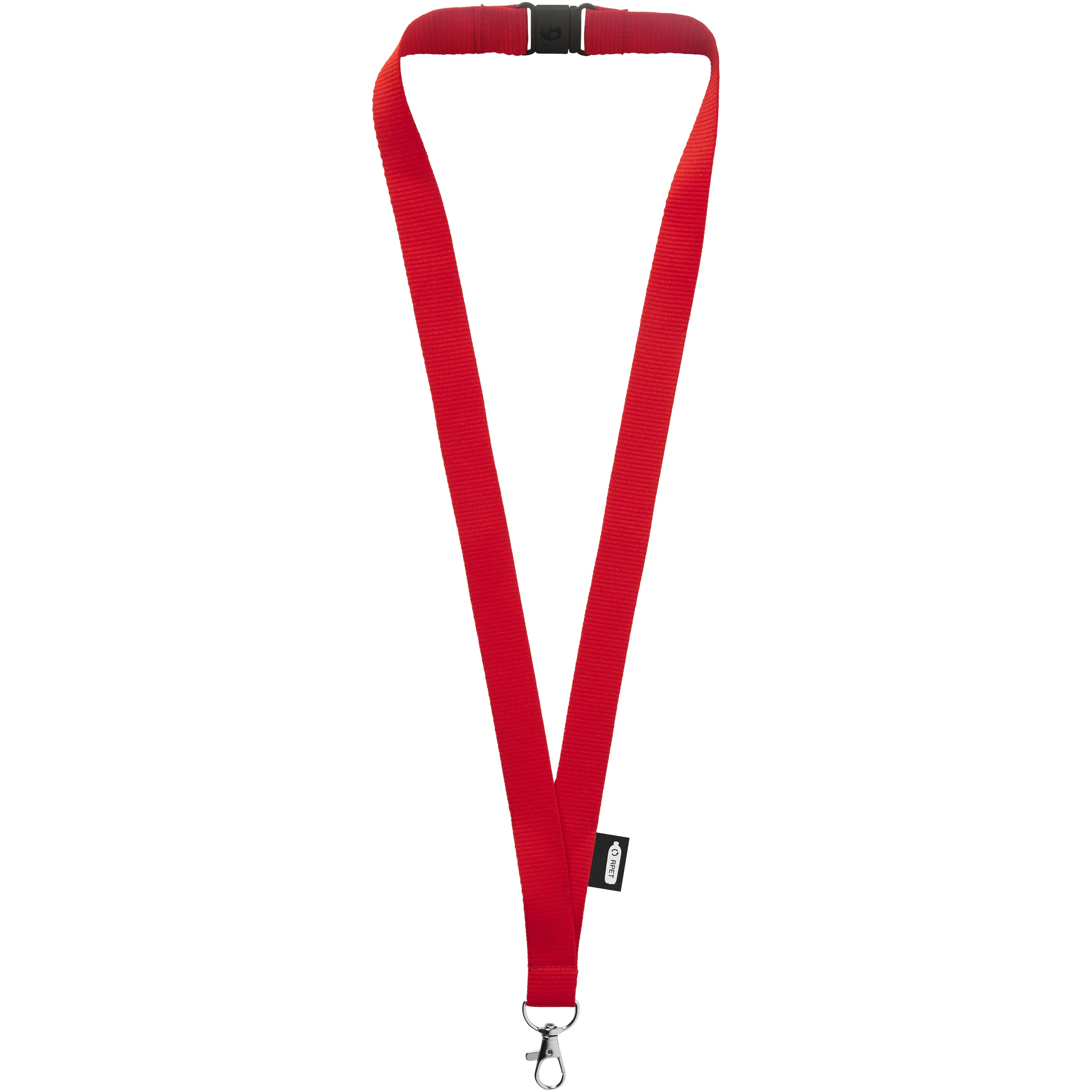 Recycled Plastic Lobster Clip Lanyard with Breakaway Closure