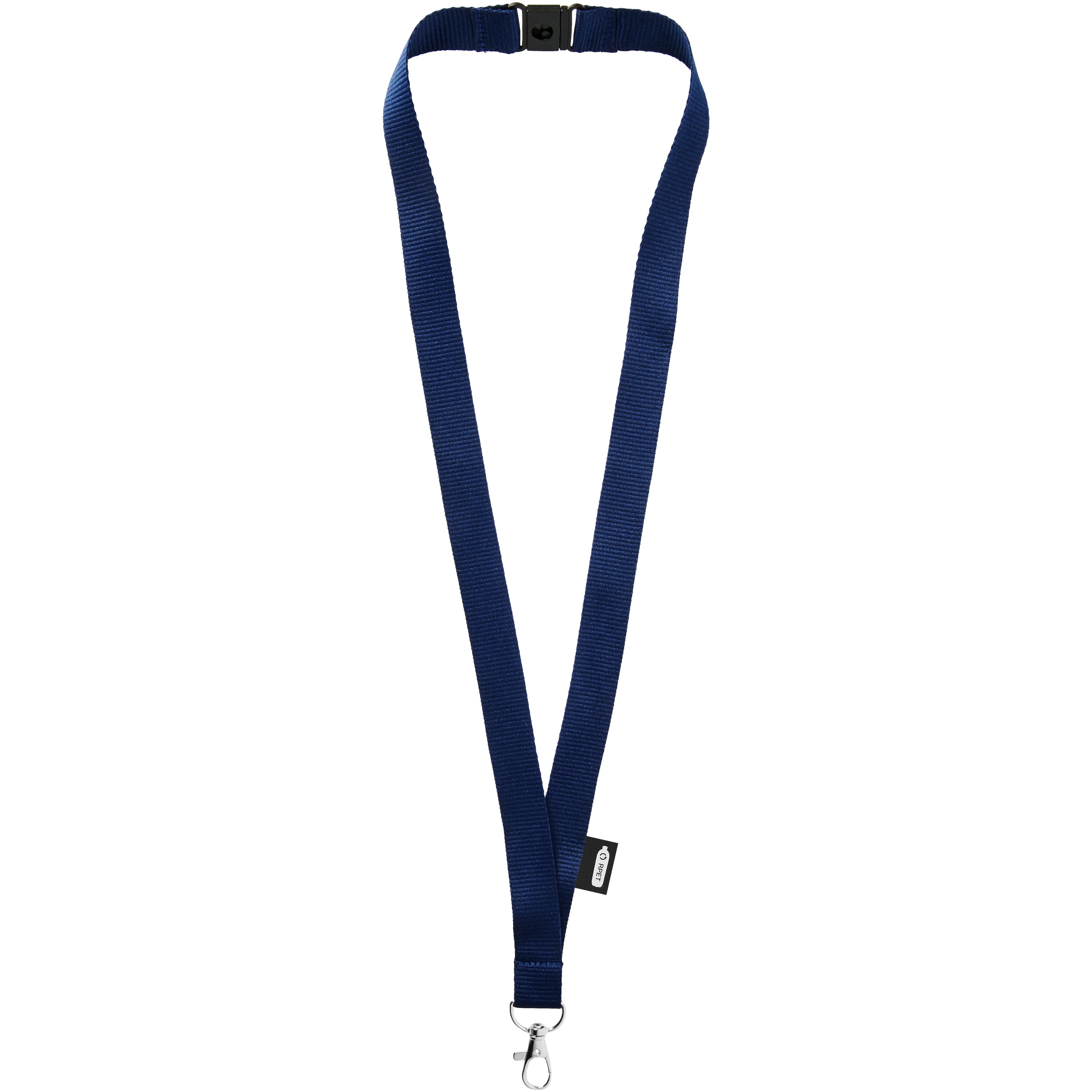 Recycled Plastic Lobster Clip Lanyard with Breakaway Closure