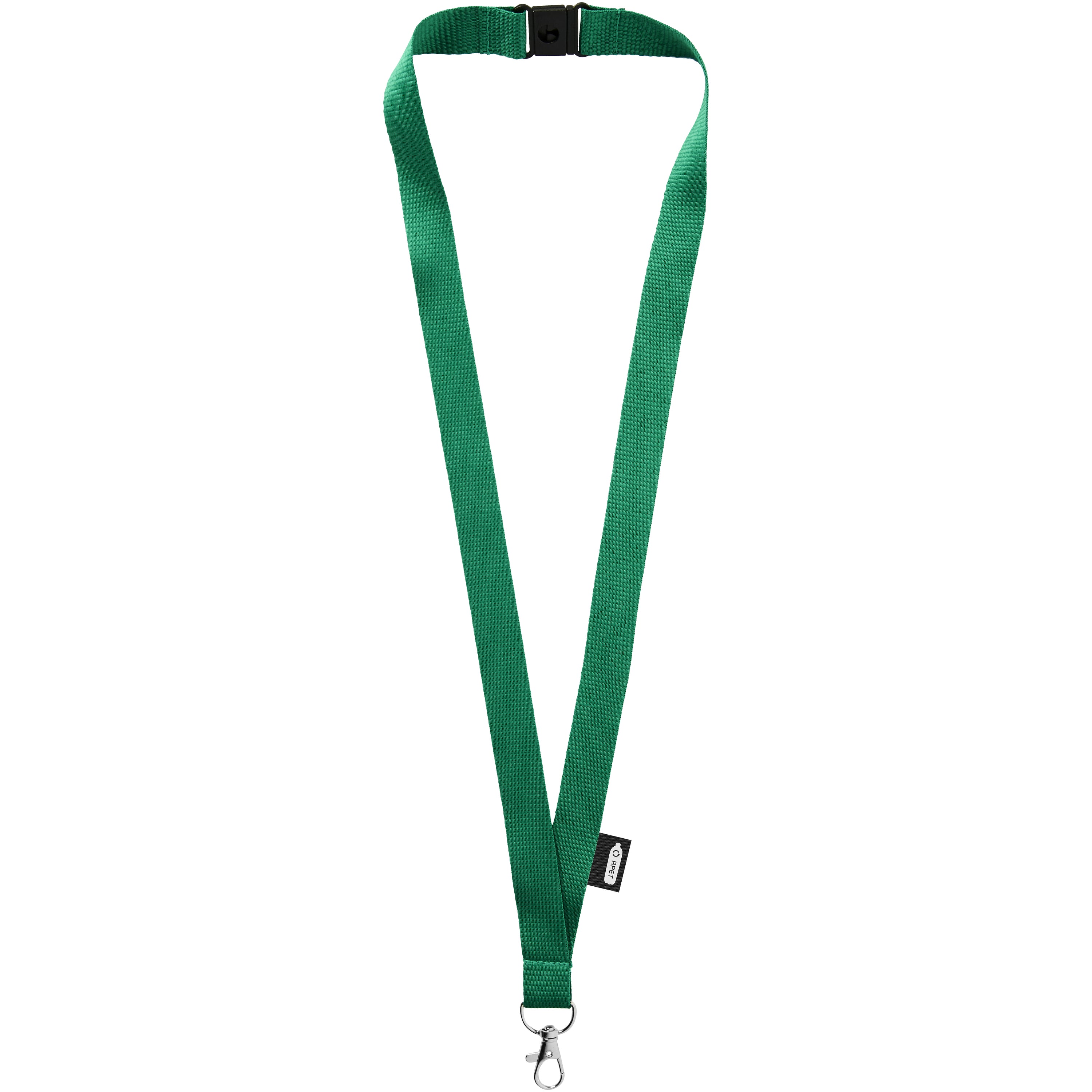 Recycled Plastic Lobster Clip Lanyard with Breakaway Closure