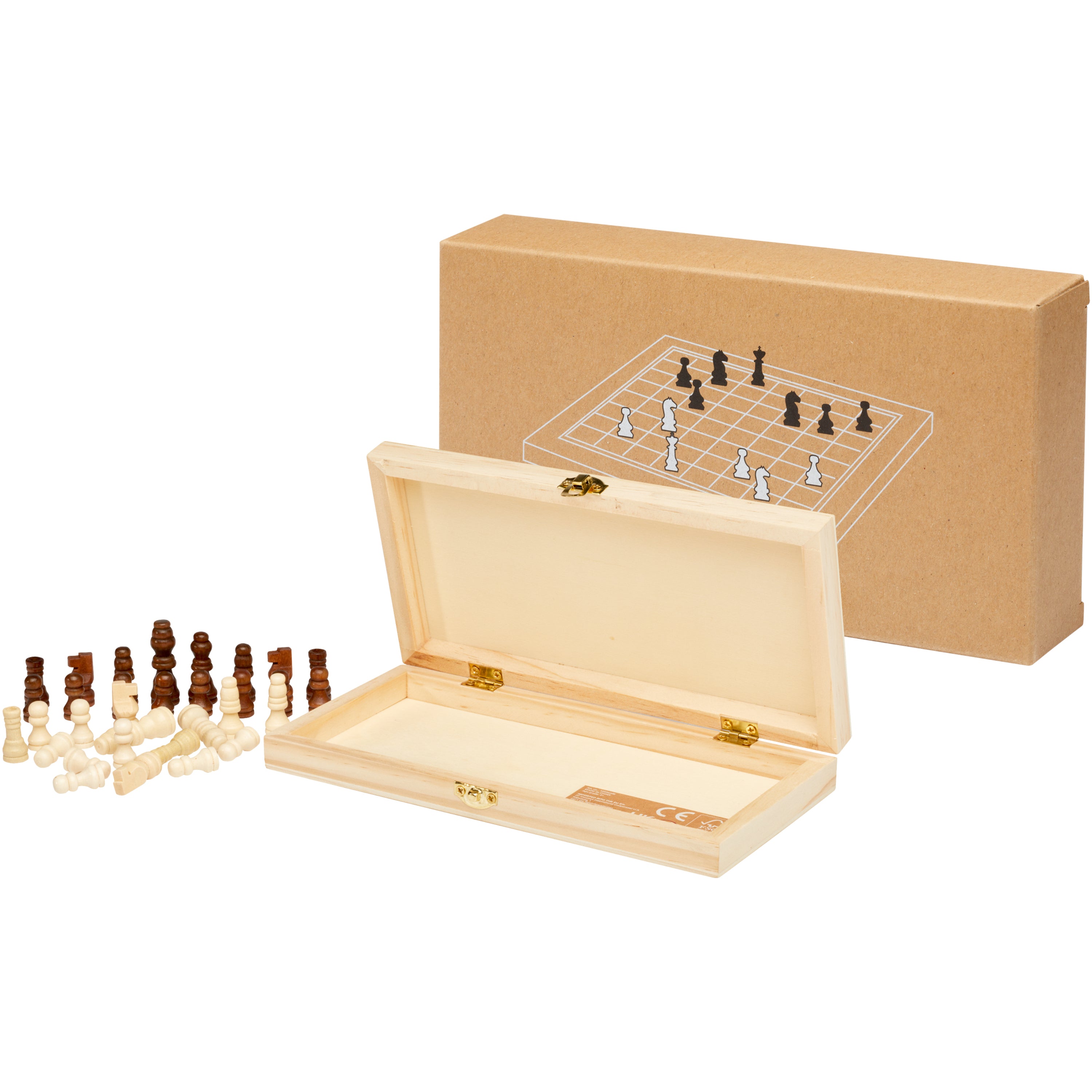 King Wooden Chess Set