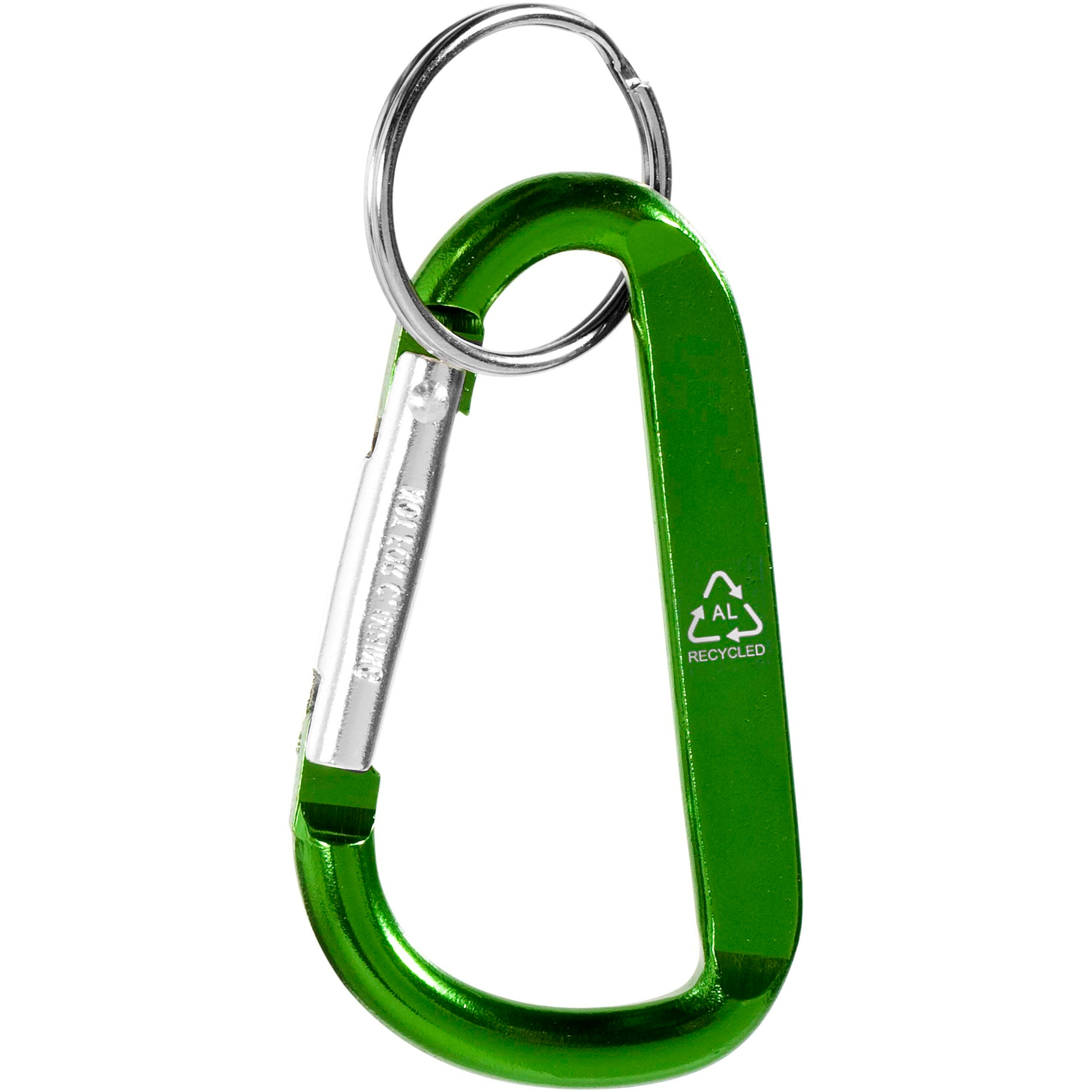Timor Recycled Aluminium Carabiner Keyring