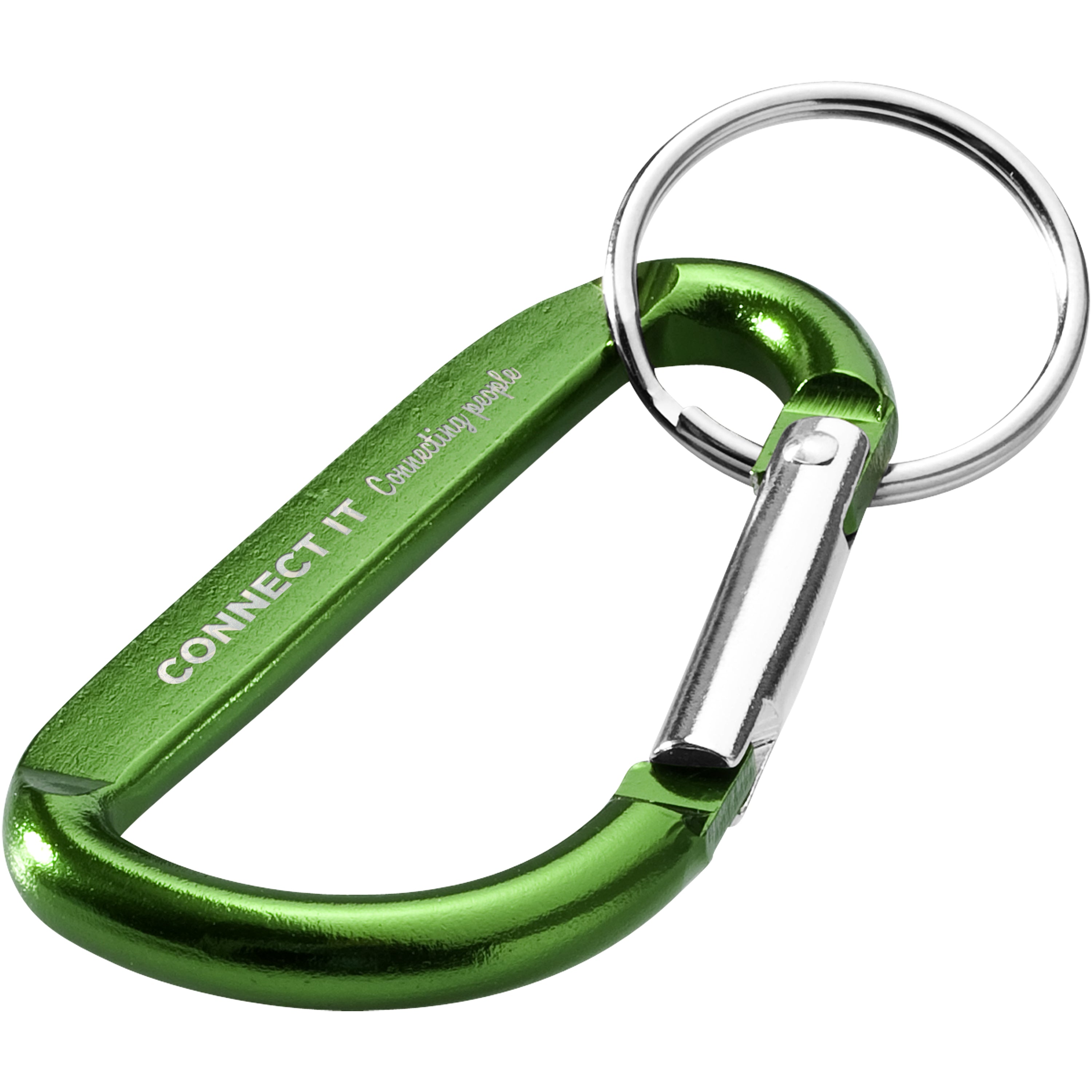 Timor Recycled Aluminium Carabiner Keyring