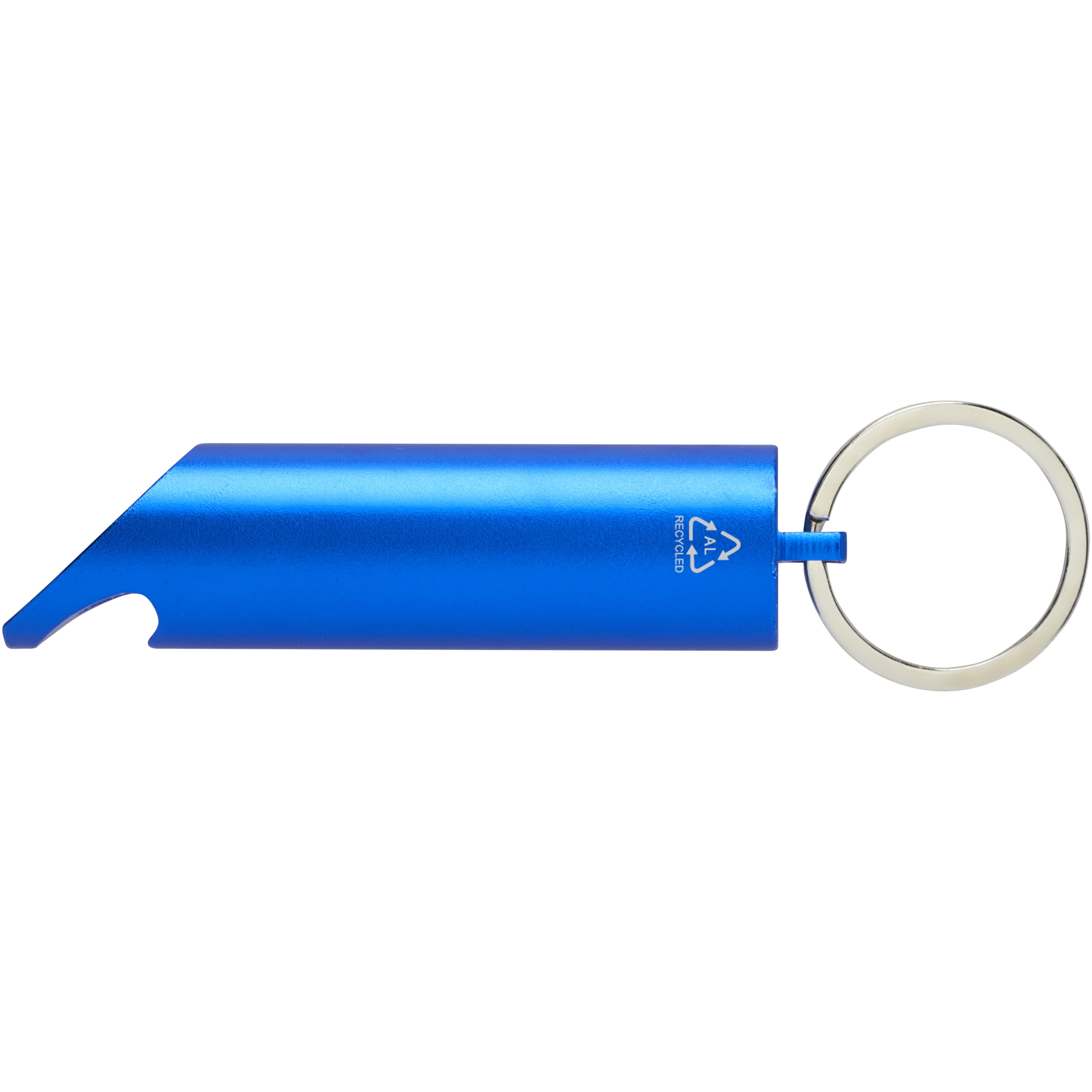 Recycled Aluminium LED Light and Bottle Opener Keyring