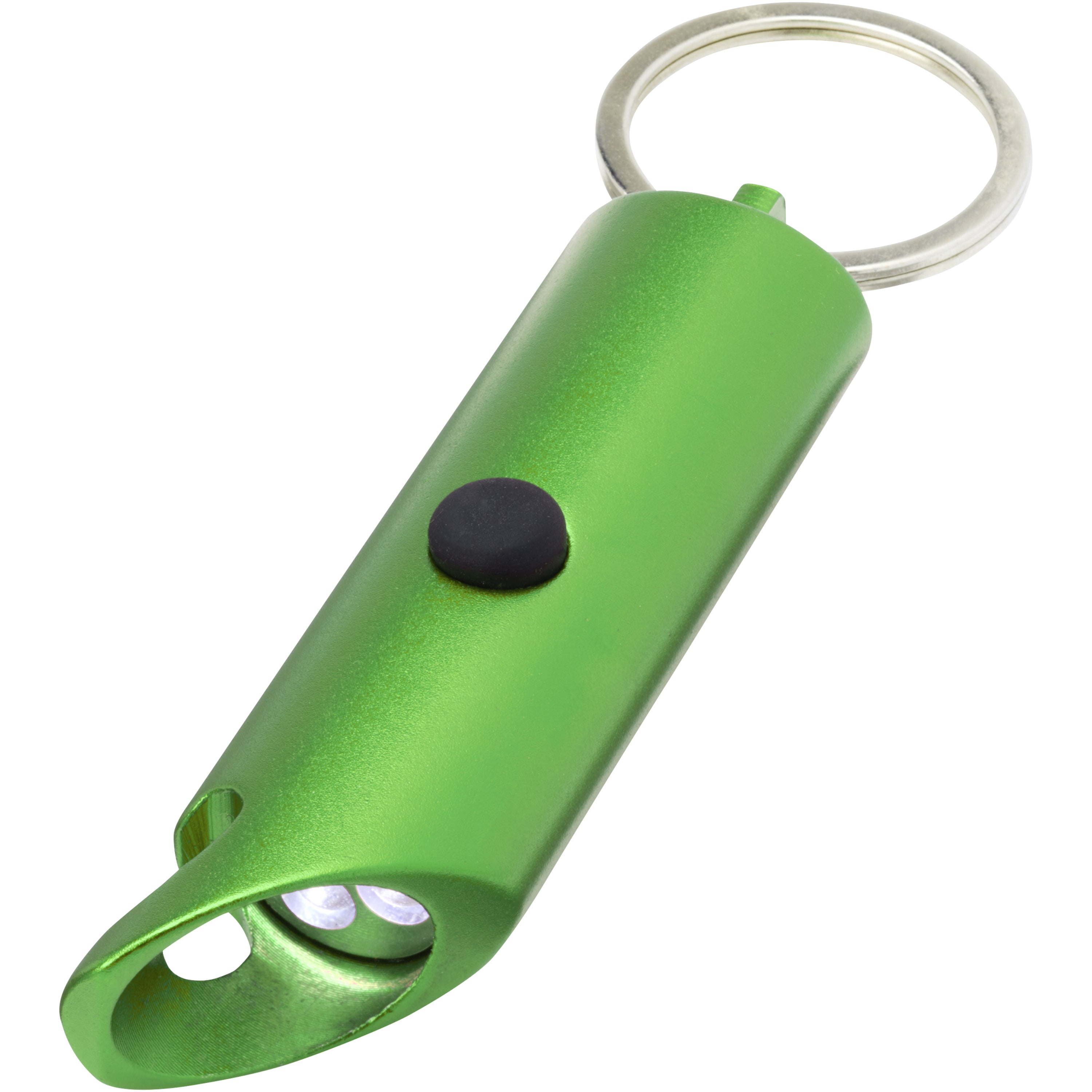 Recycled Aluminium LED Light and Bottle Opener Keyring