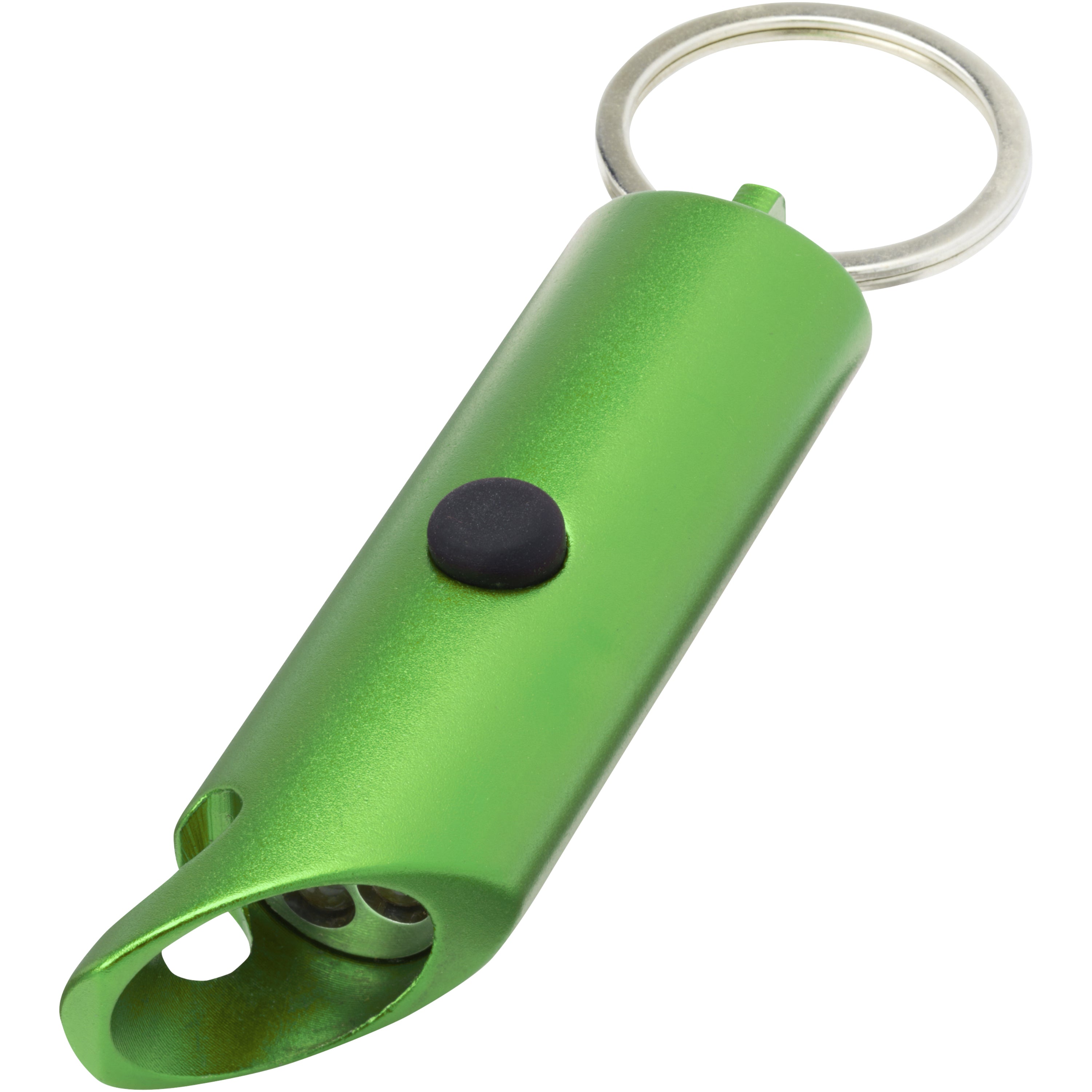 Recycled Aluminium LED Light and Bottle Opener Keyring
