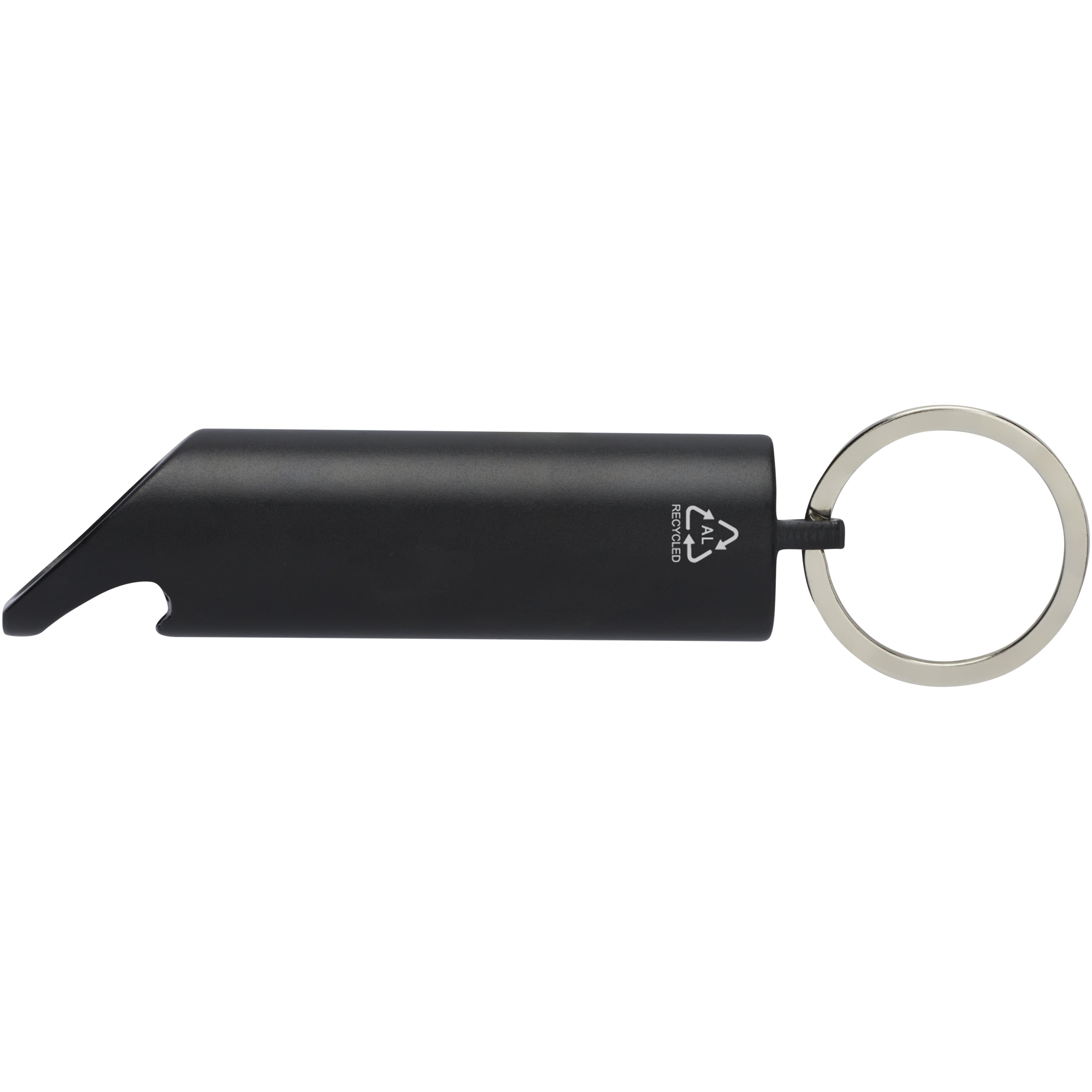 Recycled Aluminium LED Light and Bottle Opener Keyring