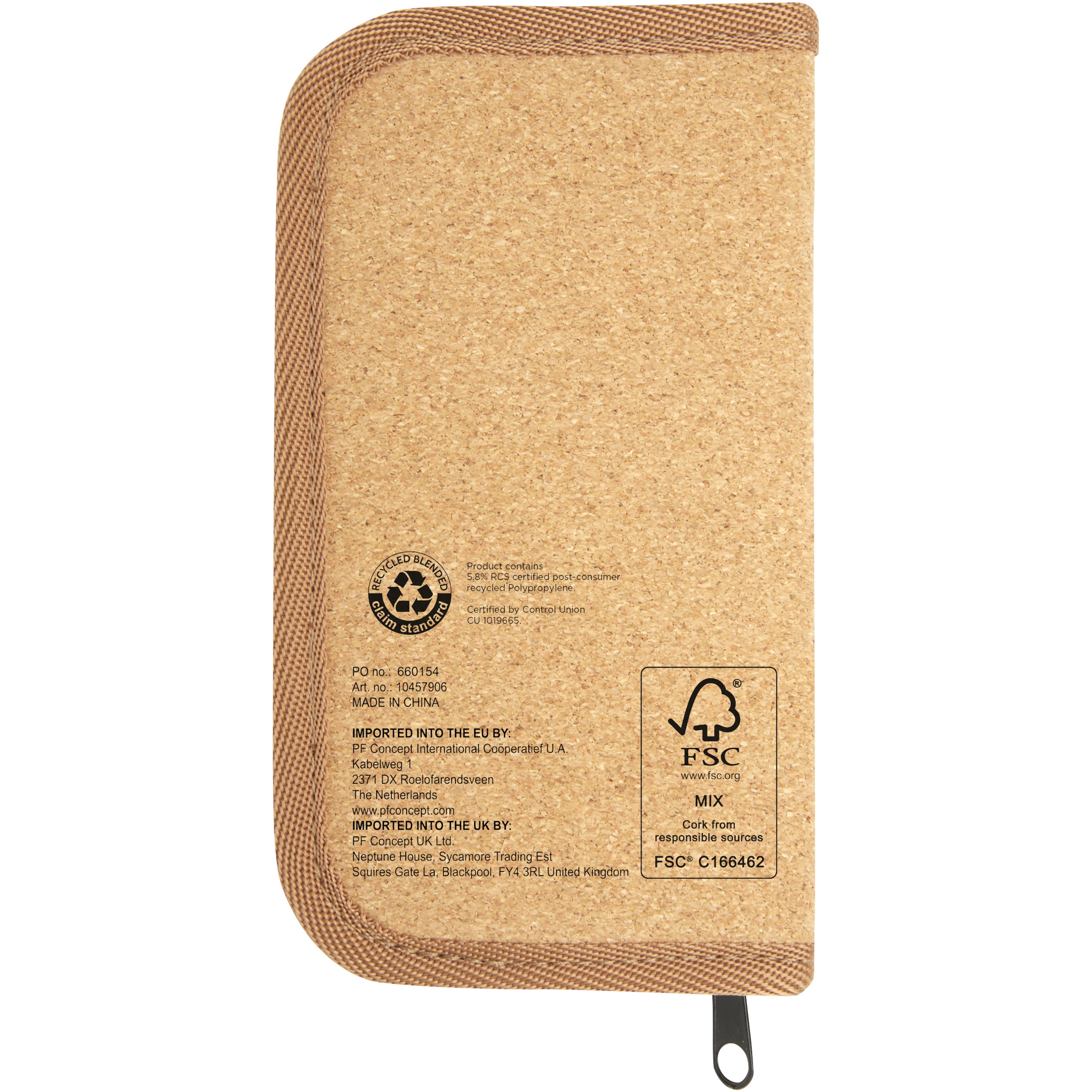 Spike 24-Piece Recycled Plastic Tool Set in Cork Pouch
