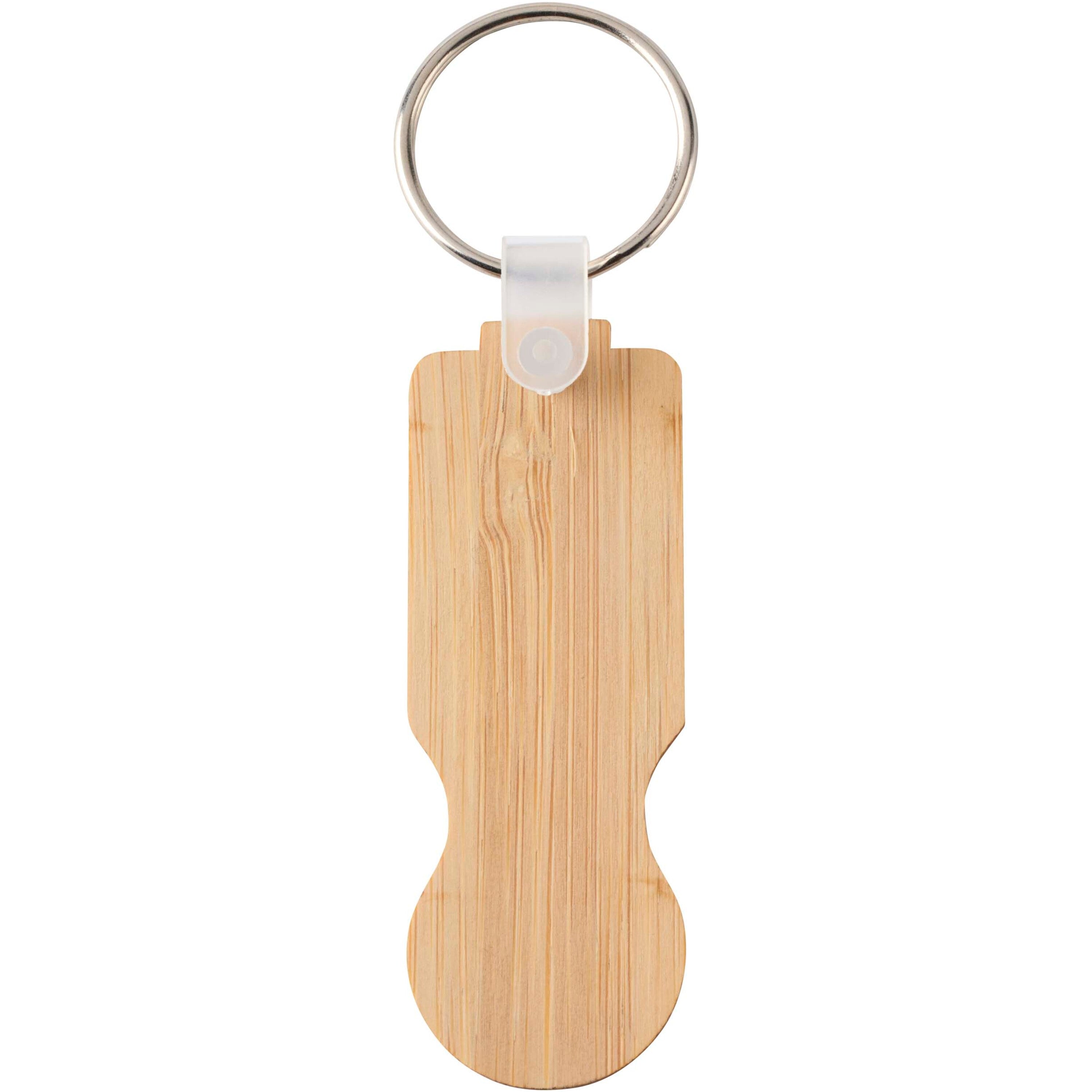 Ronan Bamboo Cart Keychain