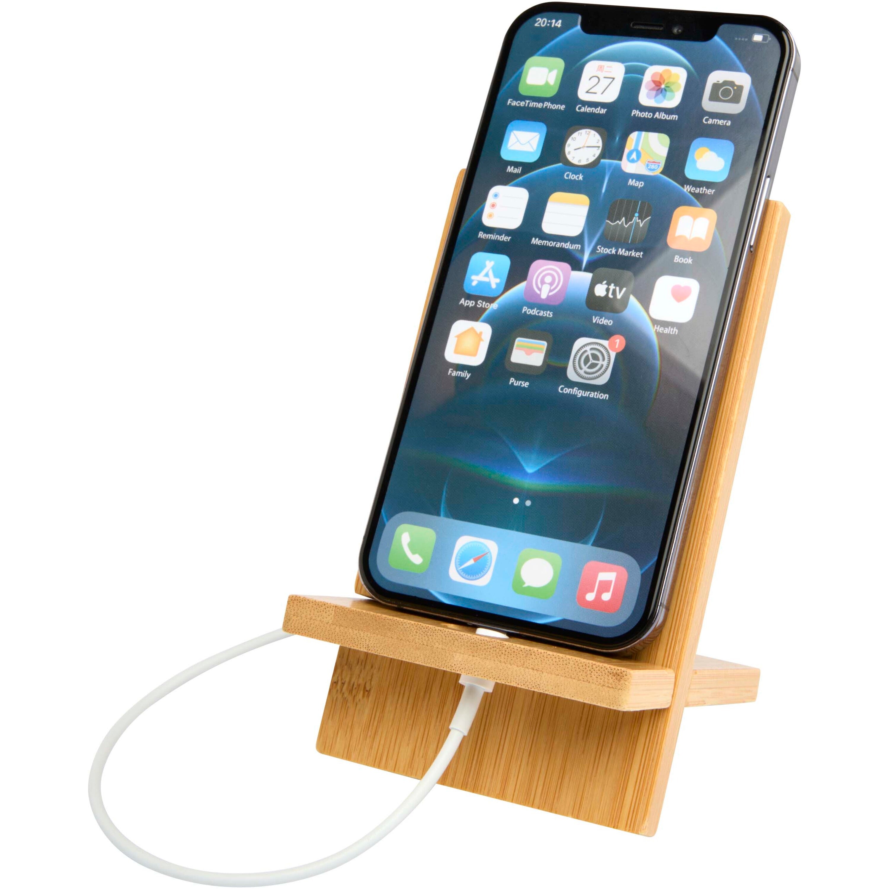 Ceibo Detachable Bamboo Phone Stand