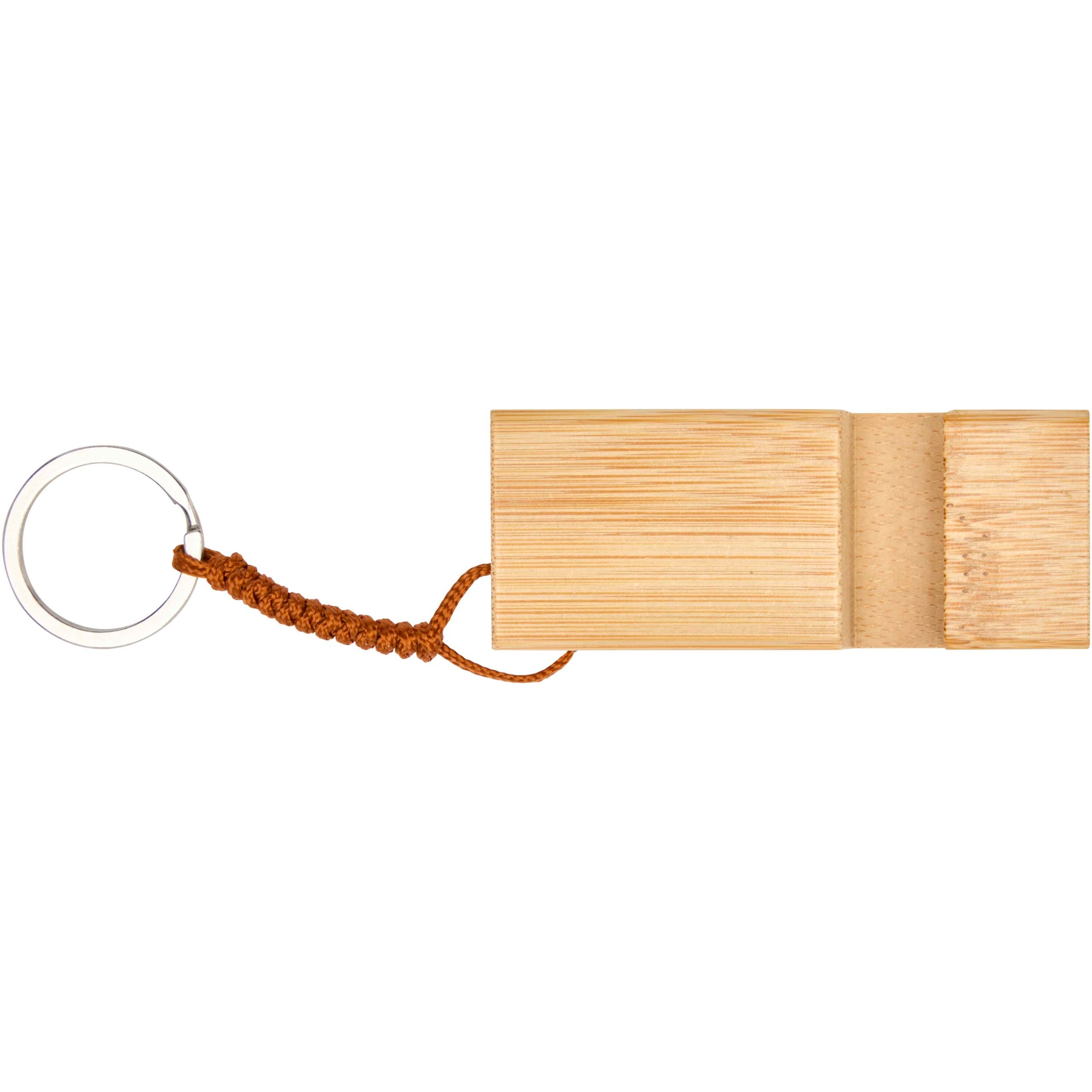 Bosona Bamboo Keyring Phone Holder