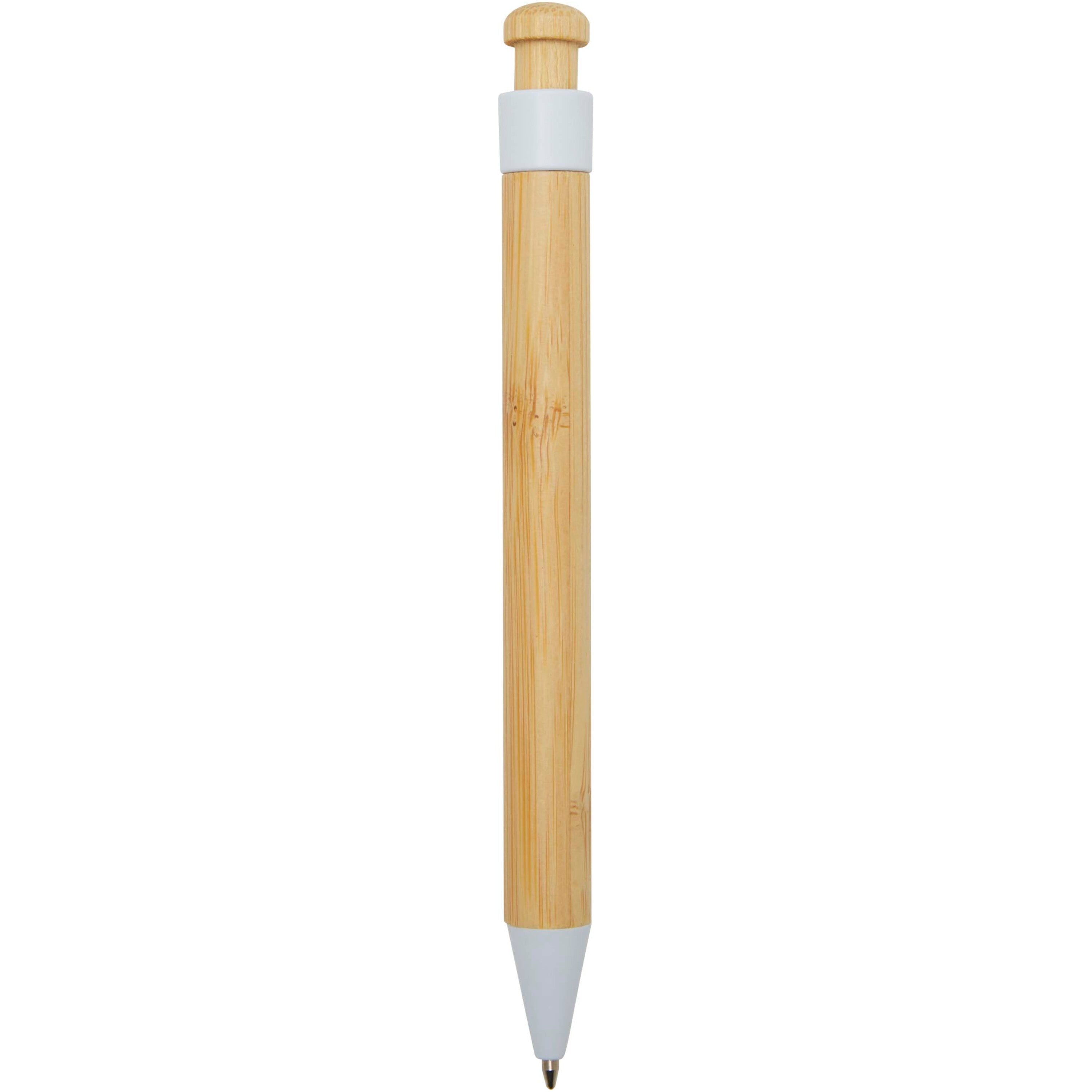 Rattan Bamboo and Recycled Plastic Ballpoint Pen