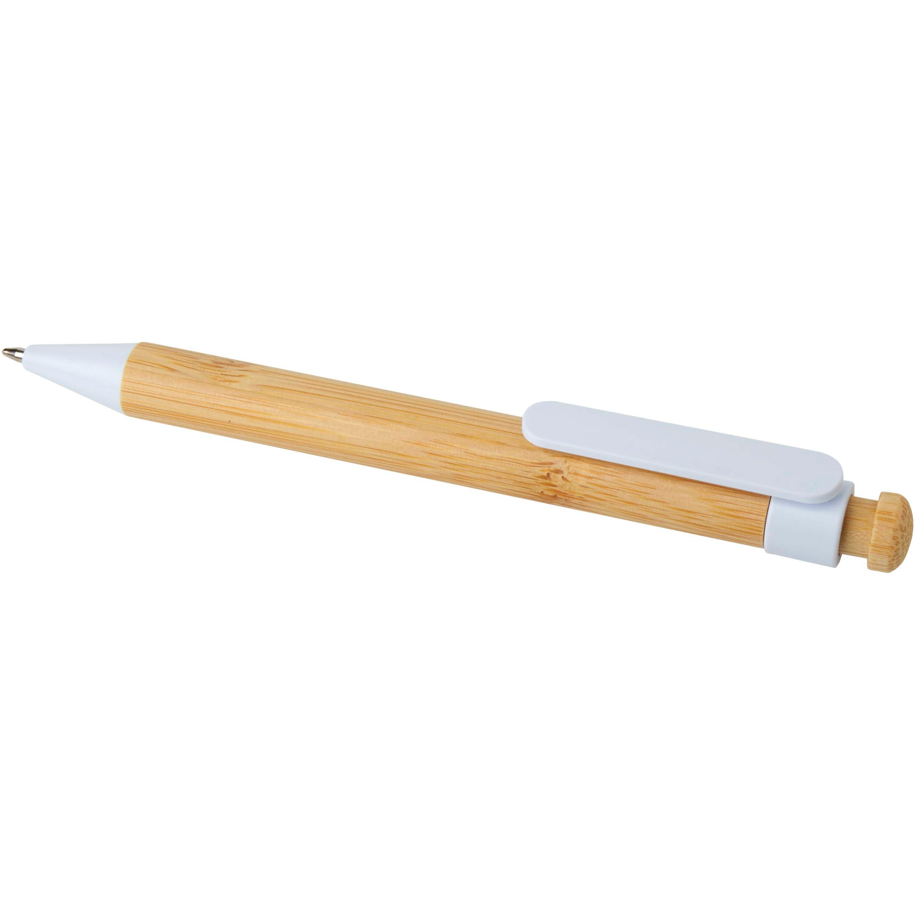 Rattan Bamboo and Recycled Plastic Ballpoint Pen