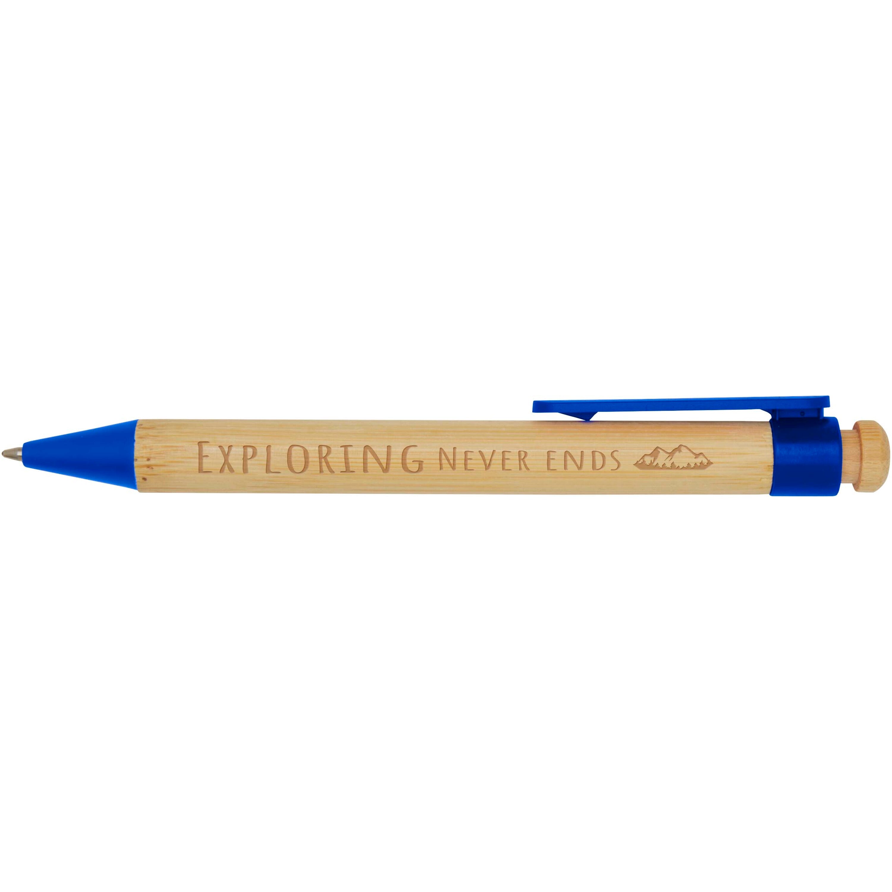 Rattan Bamboo and Recycled Plastic Ballpoint Pen