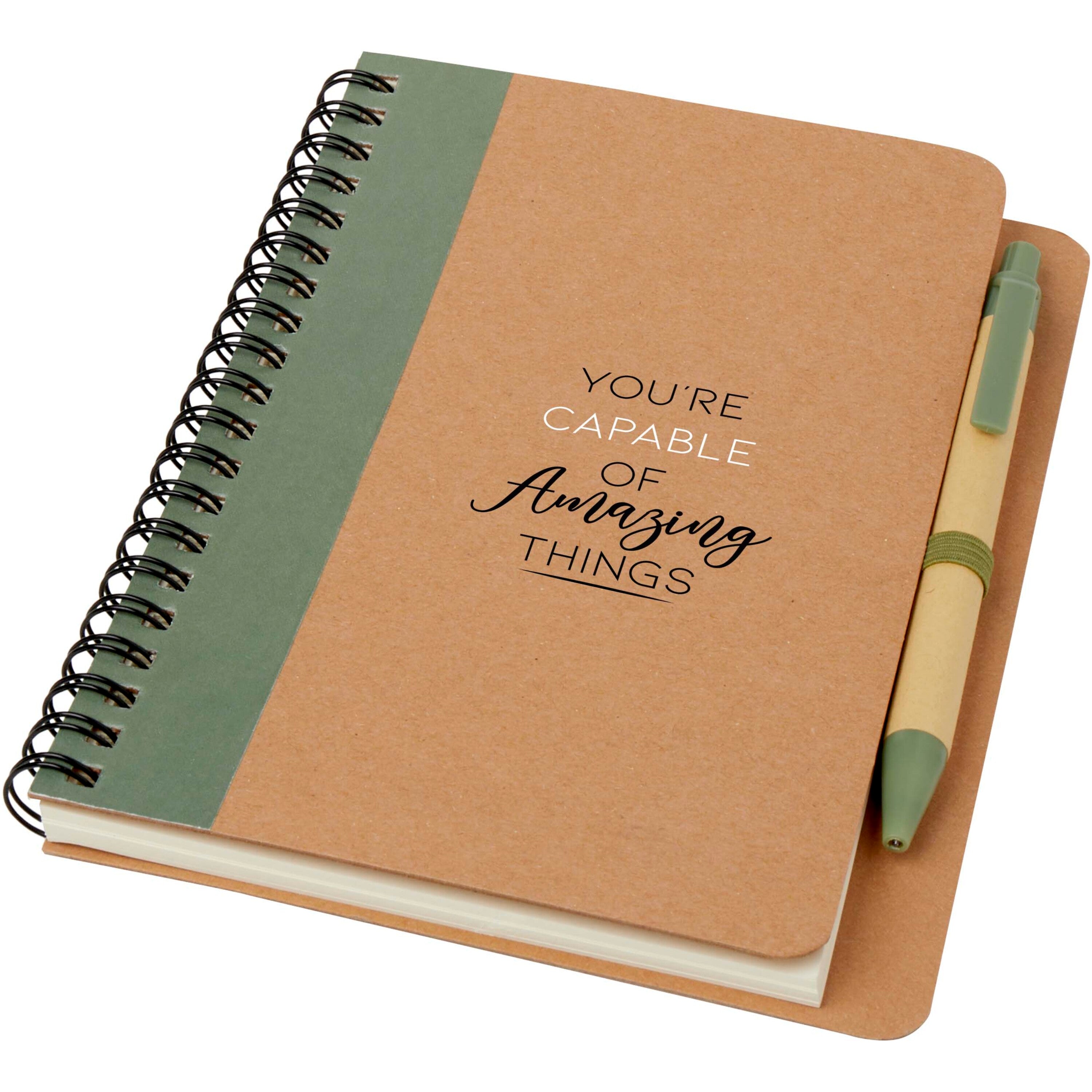 Priestly Recycled Notebook with Pen