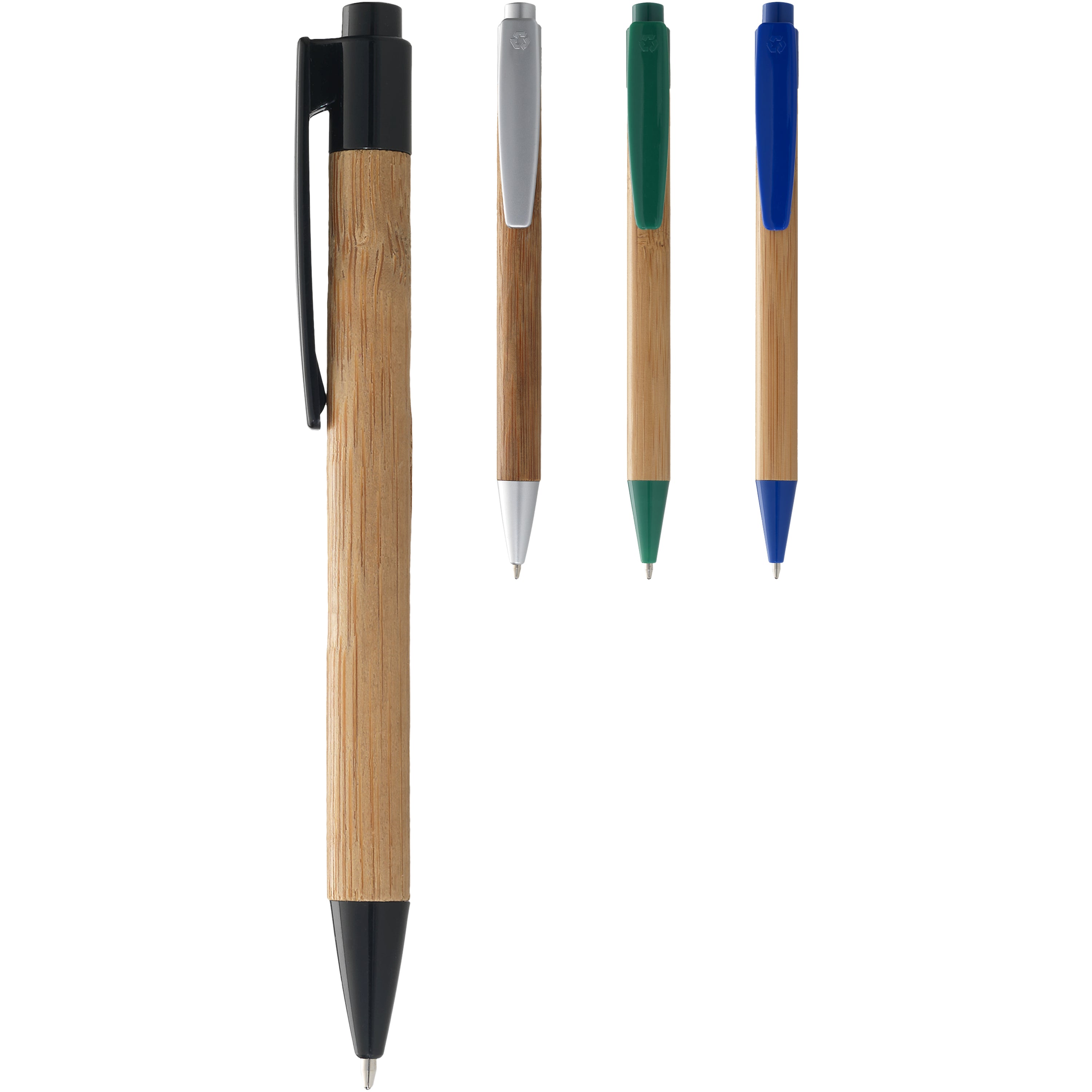 Borneo Click Action Bamboo Ballpoint Pen