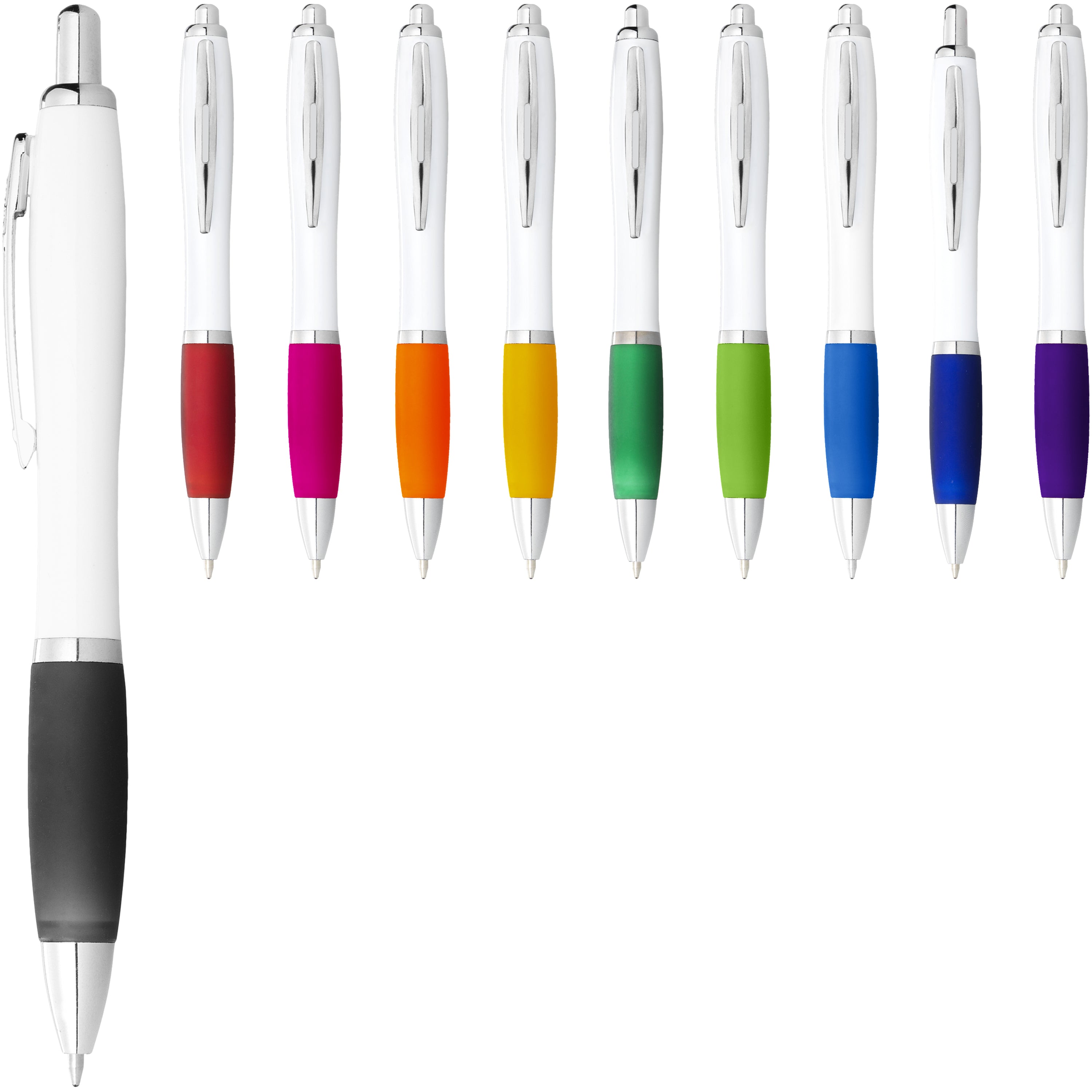 Nash Ballpoint Pen with White Barrel