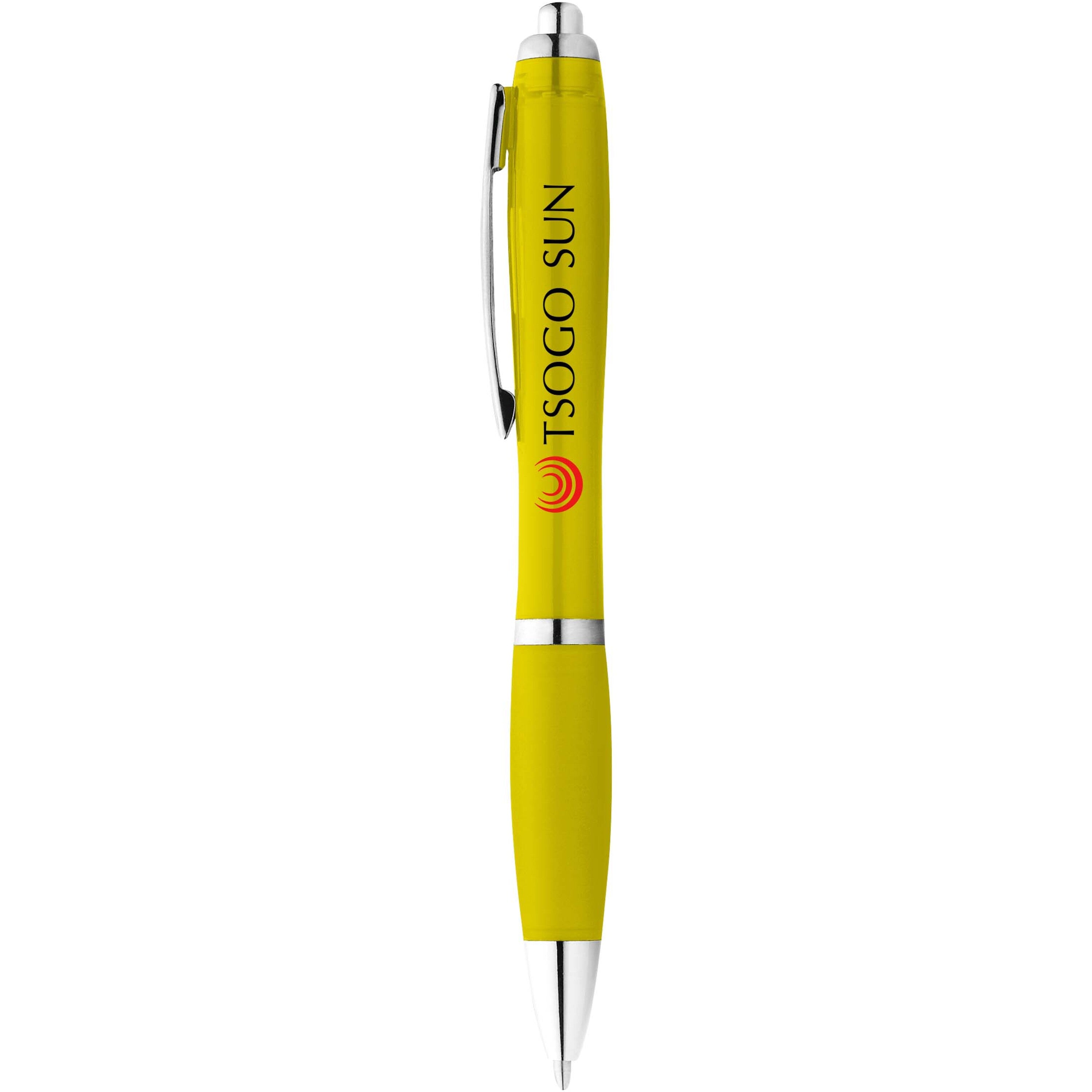 Nash Ballpoint Pen with Coloured Barrel