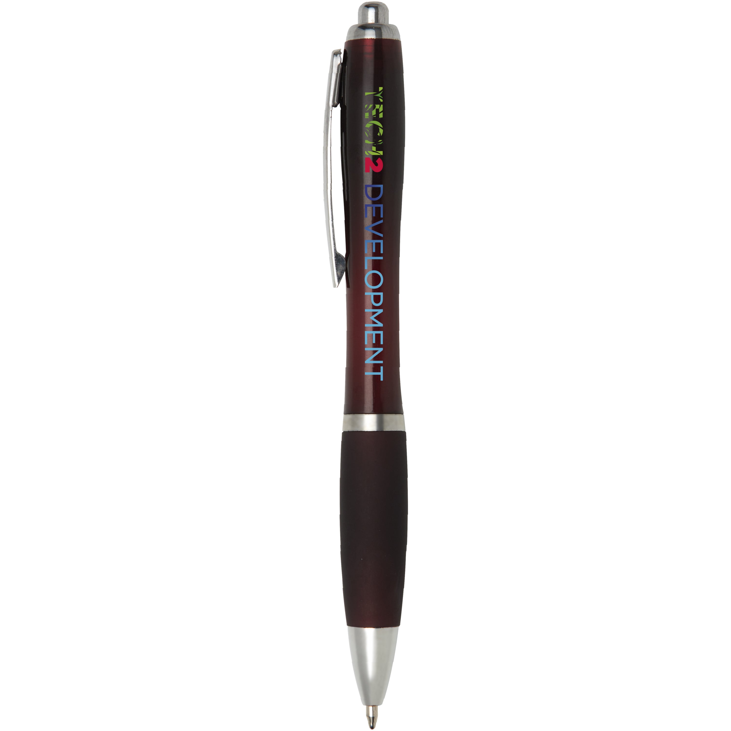 Nash Ballpoint Pen with Coloured Barrel