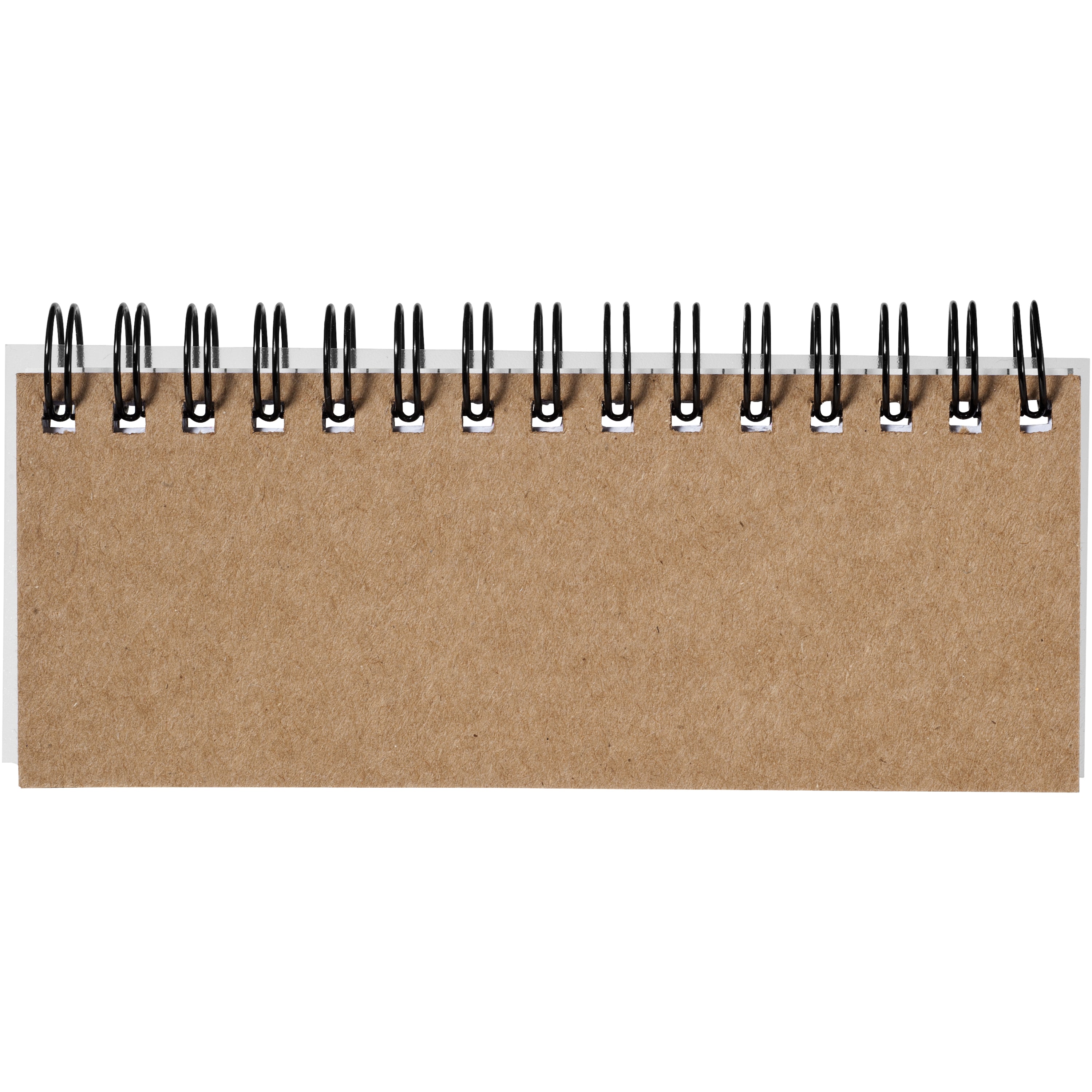 Spiral Notebook with Coloured Sticky Notes