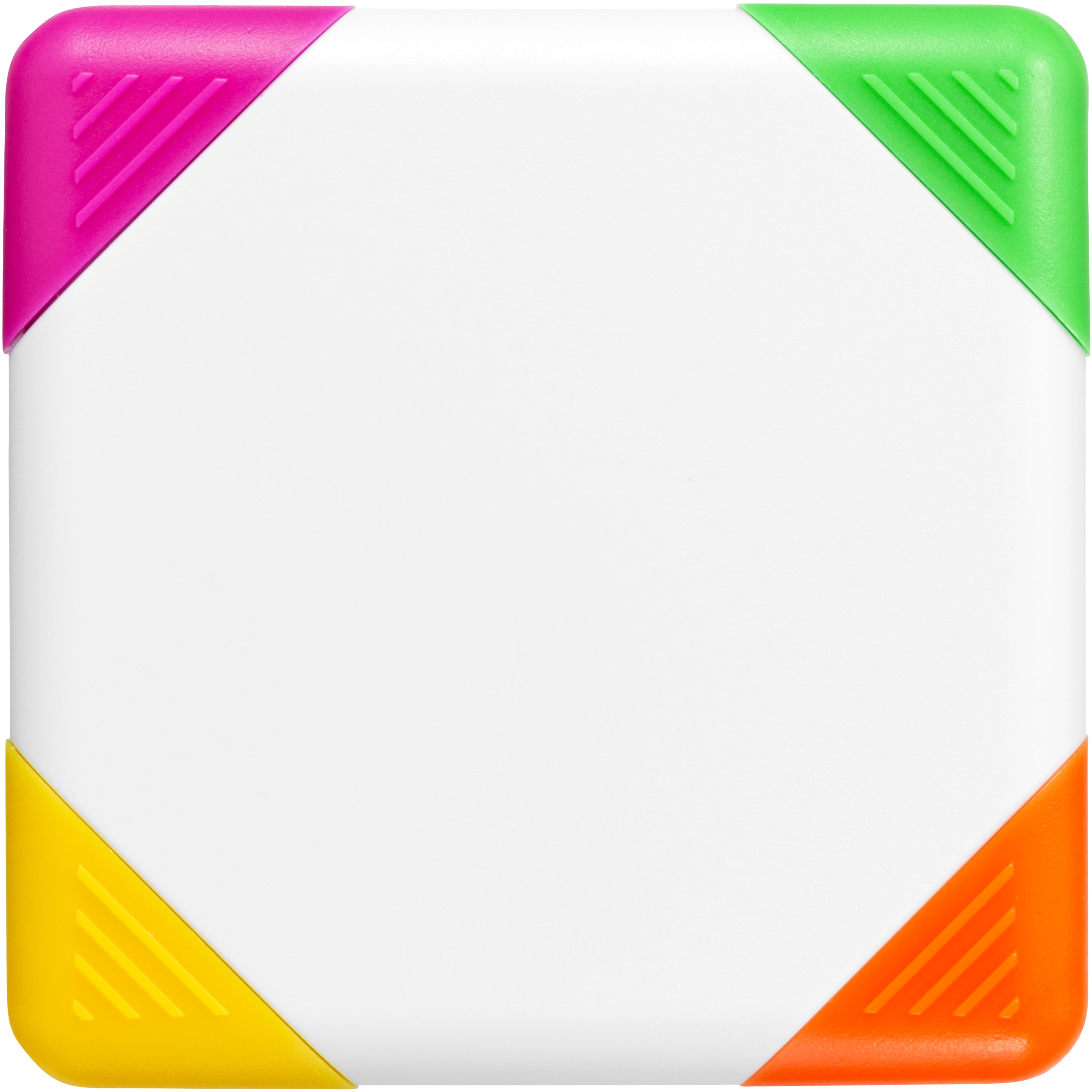 Square Shaped 4-Colour Highlighter