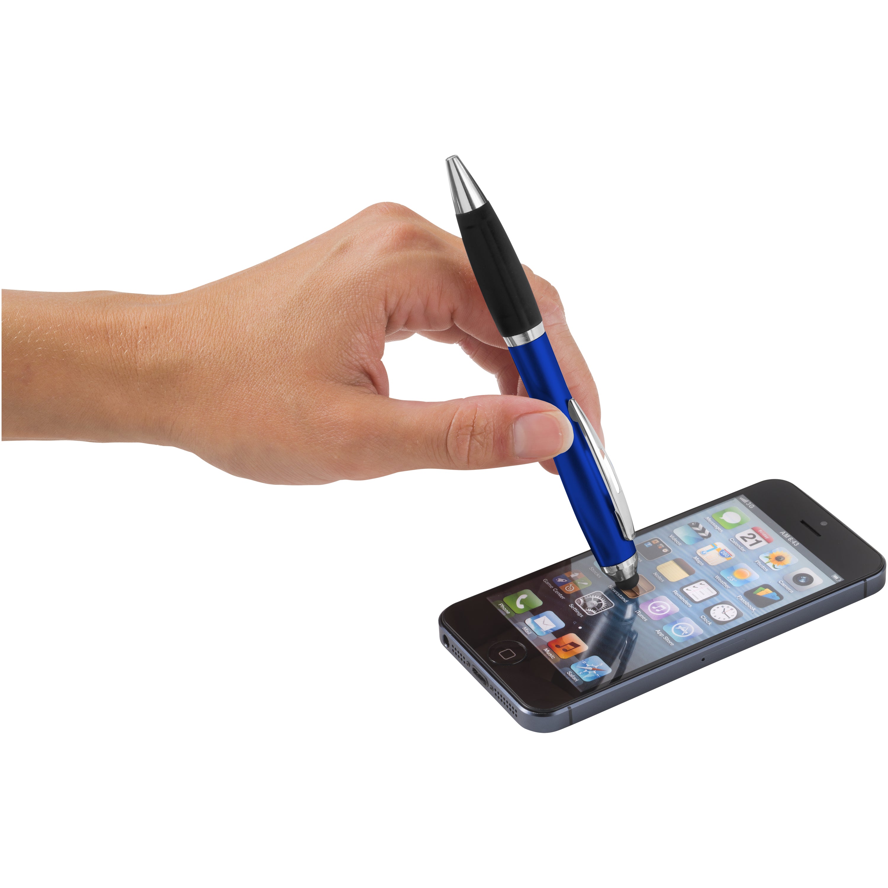 Nash Stylus Ballpoint Pen with Black Grip