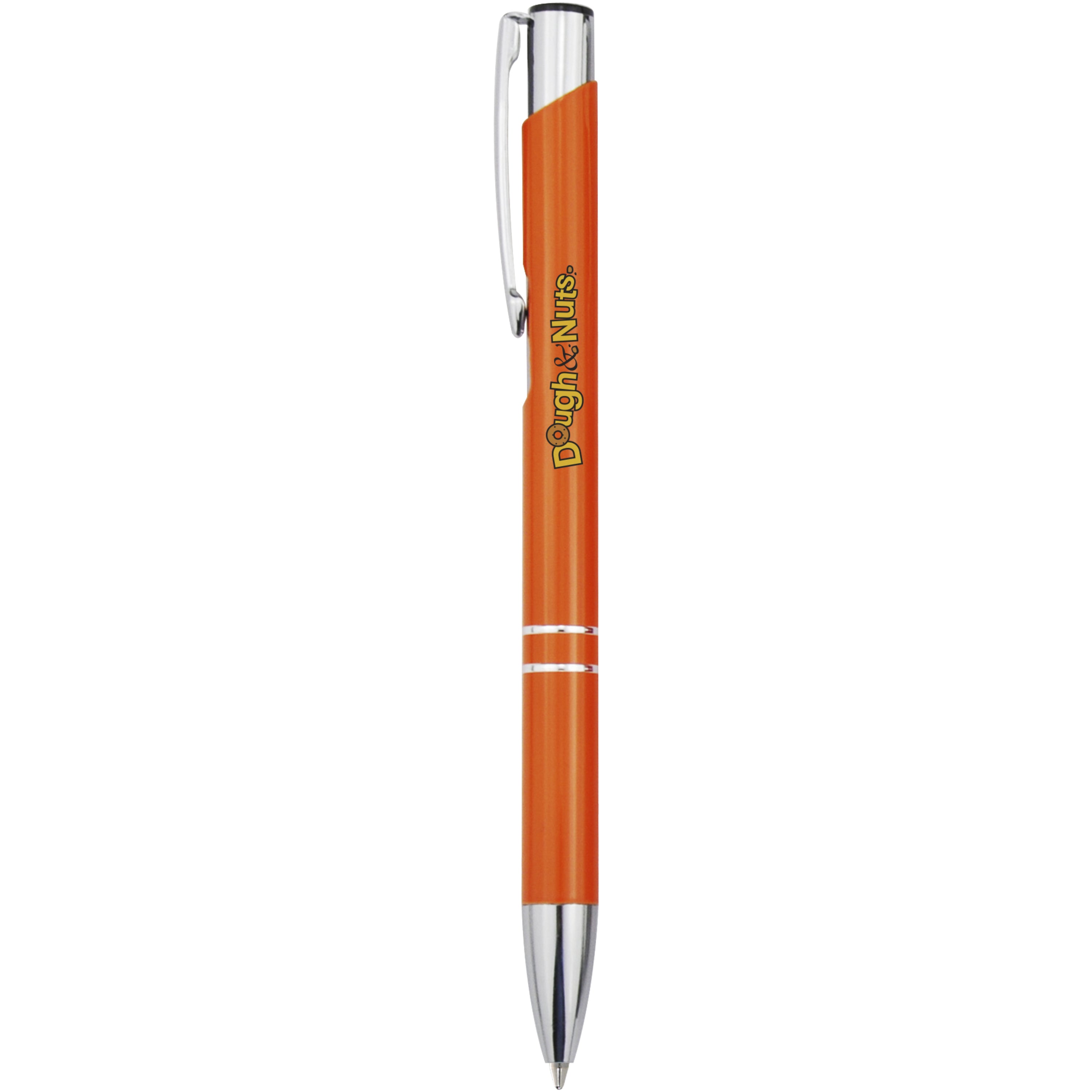 Moneta Click Action Ballpoint Pen in Aluminium