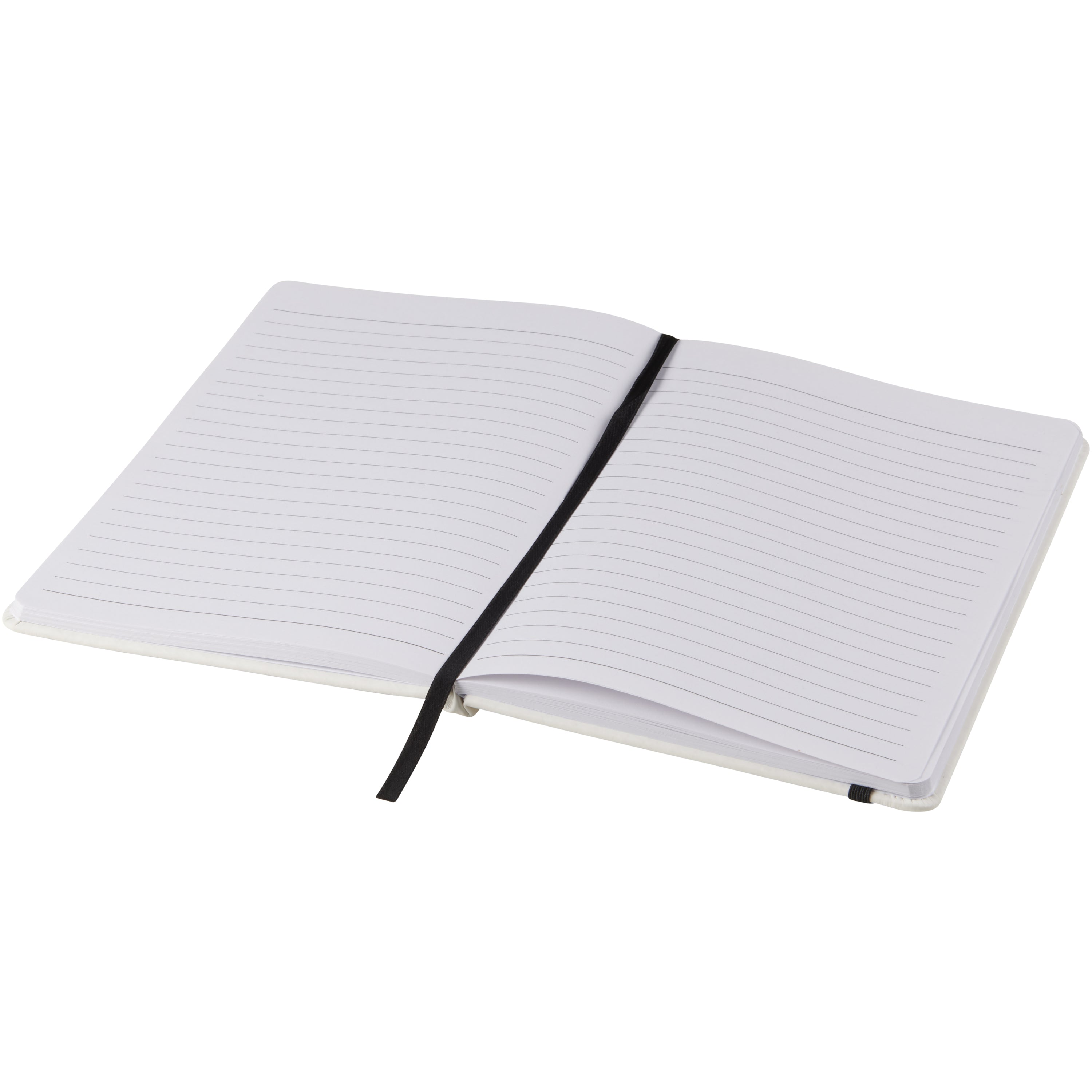 Spectrum A5 White Notebook with Coloured Strap