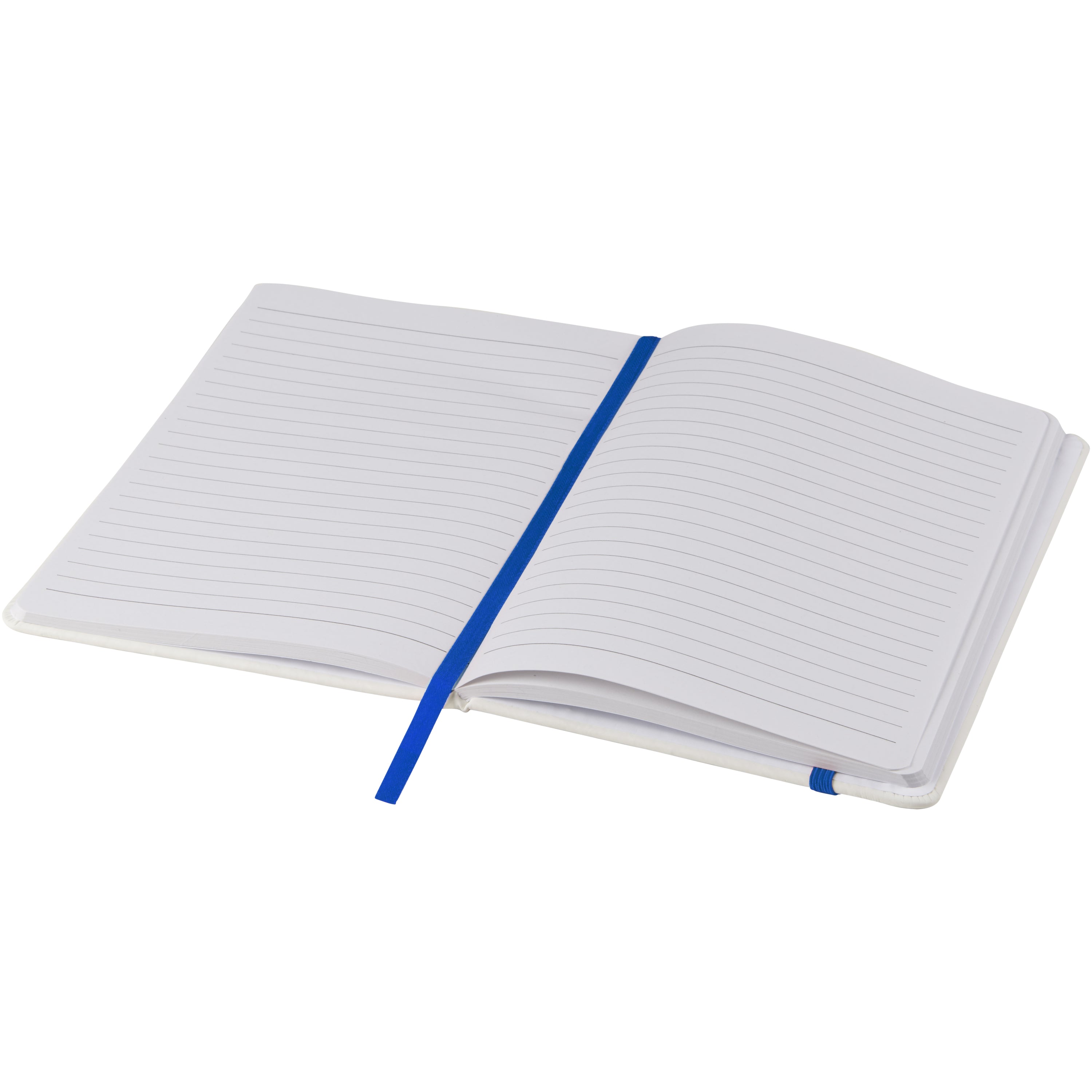 Spectrum A5 White Notebook with Coloured Strap