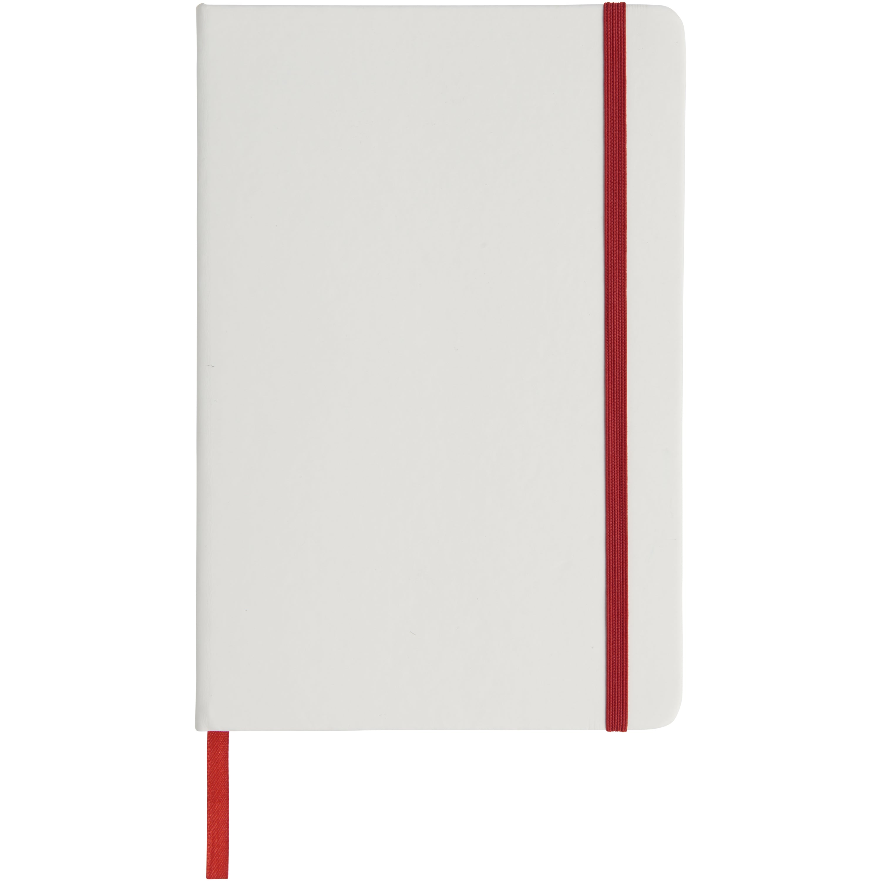 Spectrum A5 White Notebook with Coloured Strap