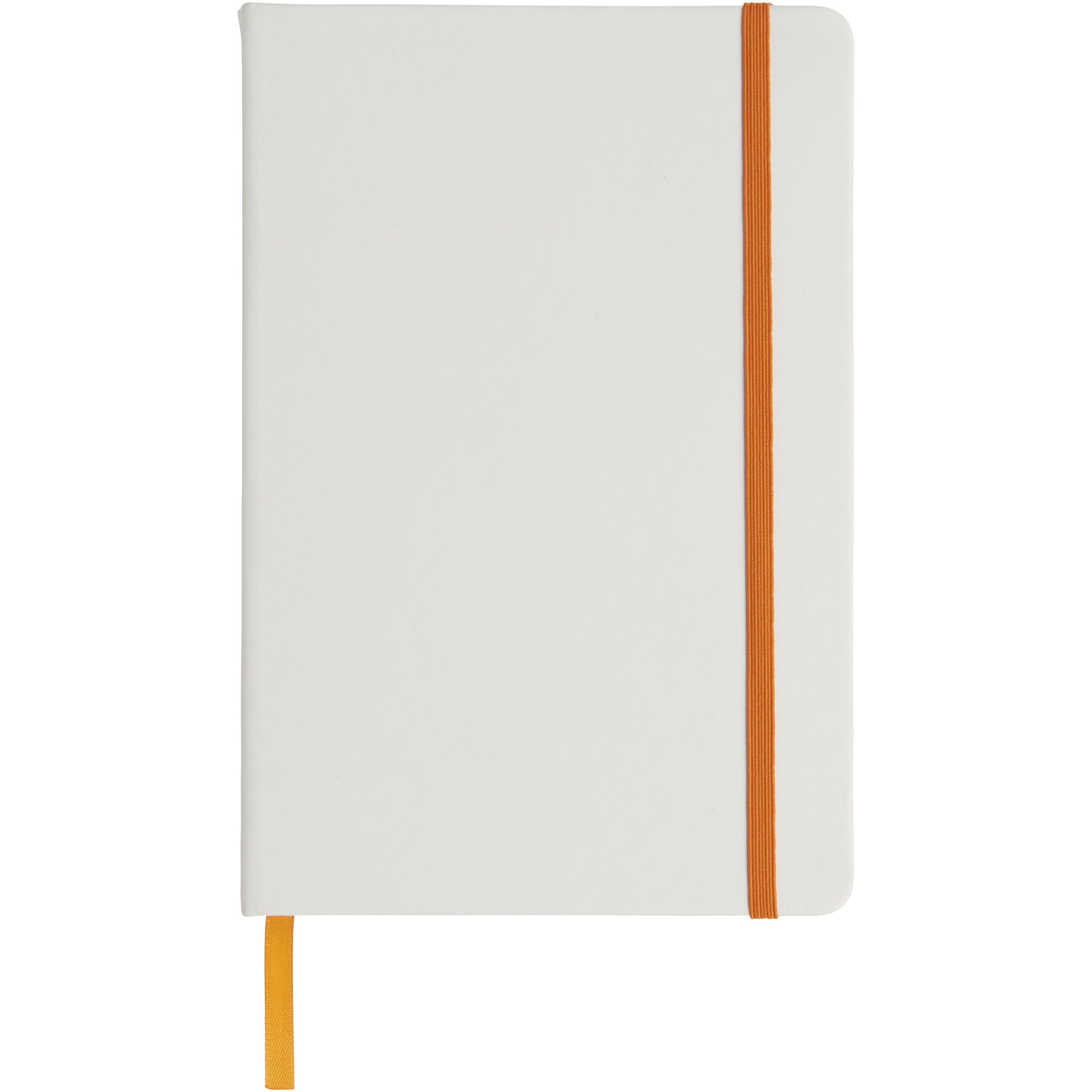 Spectrum A5 White Notebook with Coloured Strap