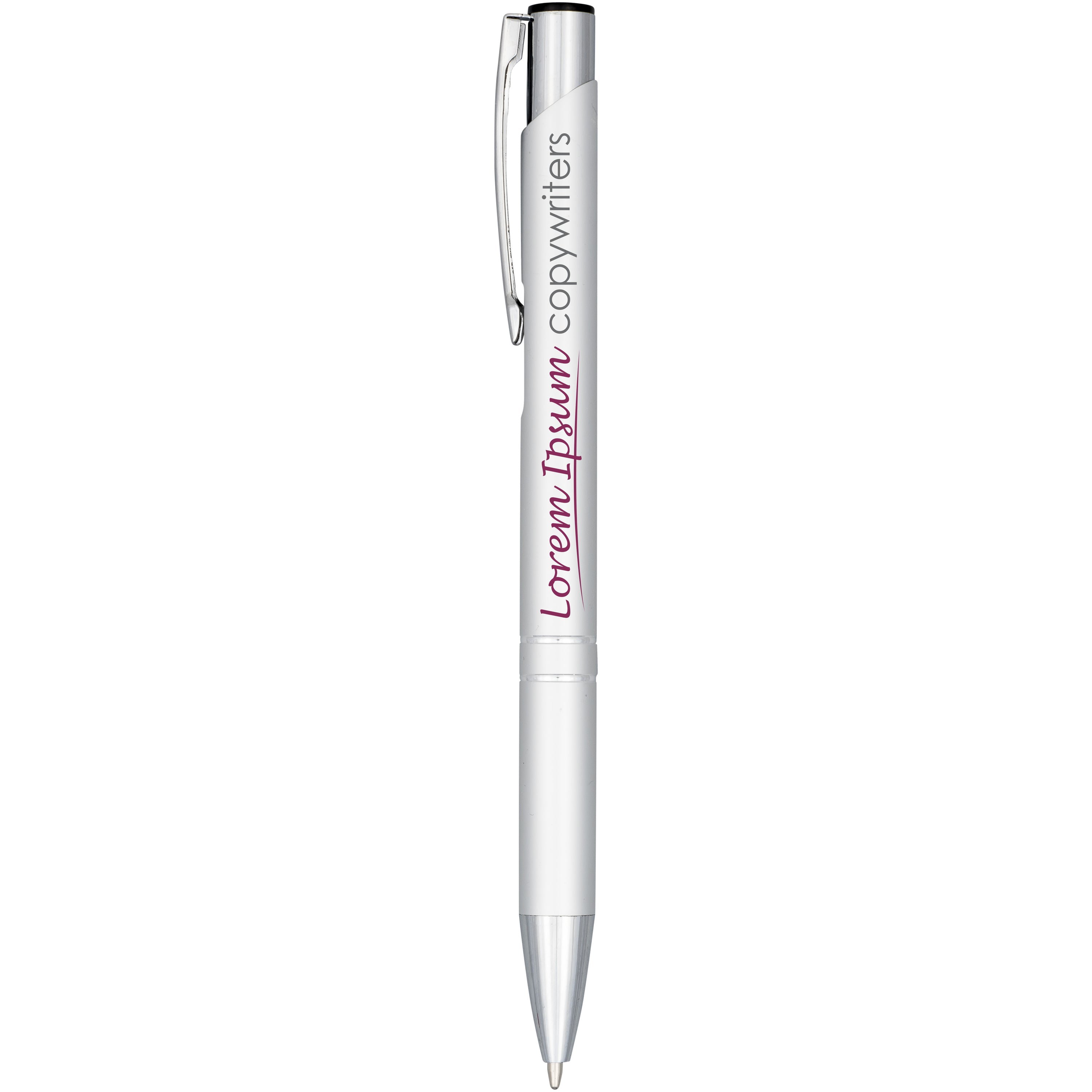 Moneta Anodised Aluminium Click Ballpoint Pen