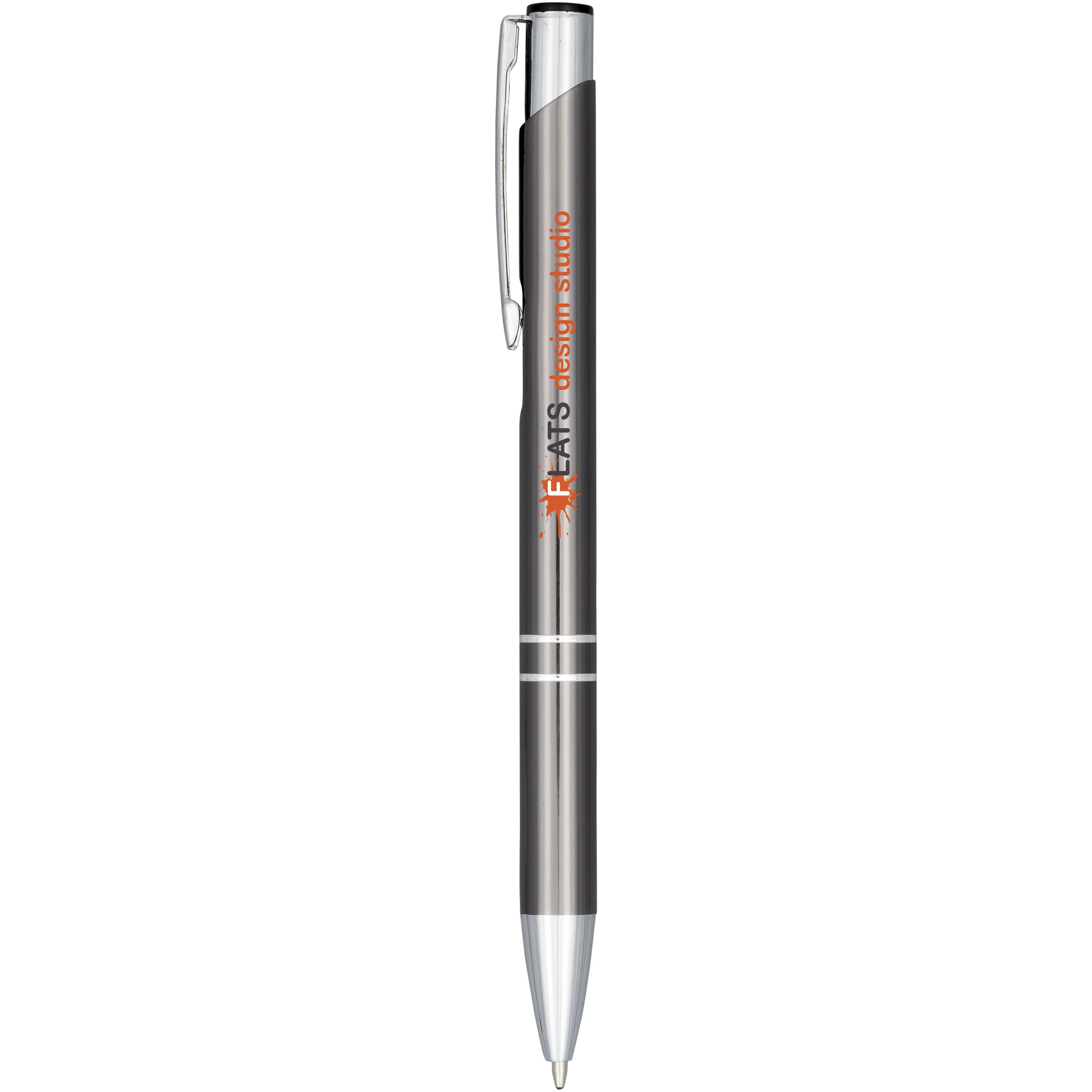 Moneta Anodised Aluminium Click Ballpoint Pen