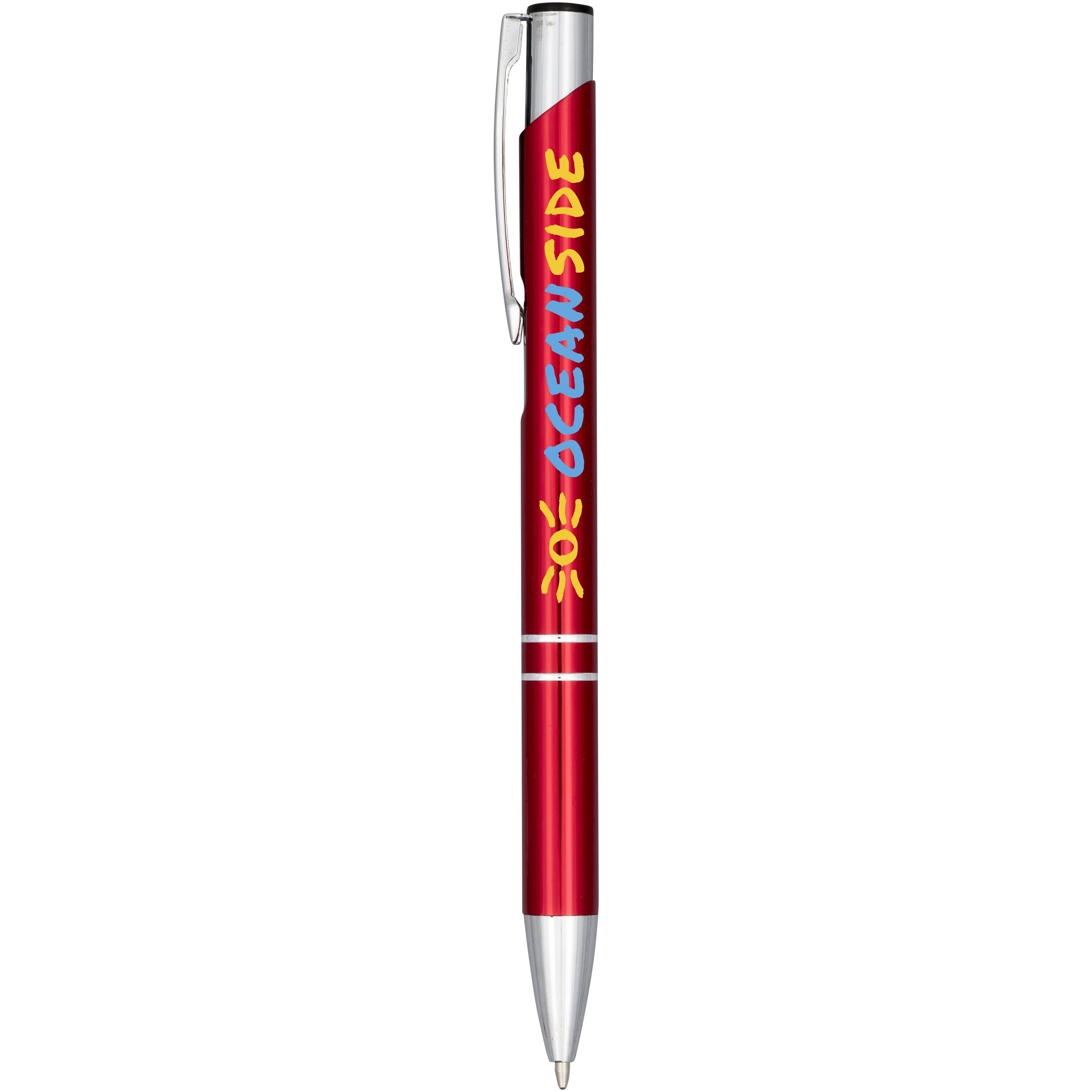 Moneta Anodised Aluminium Click Ballpoint Pen