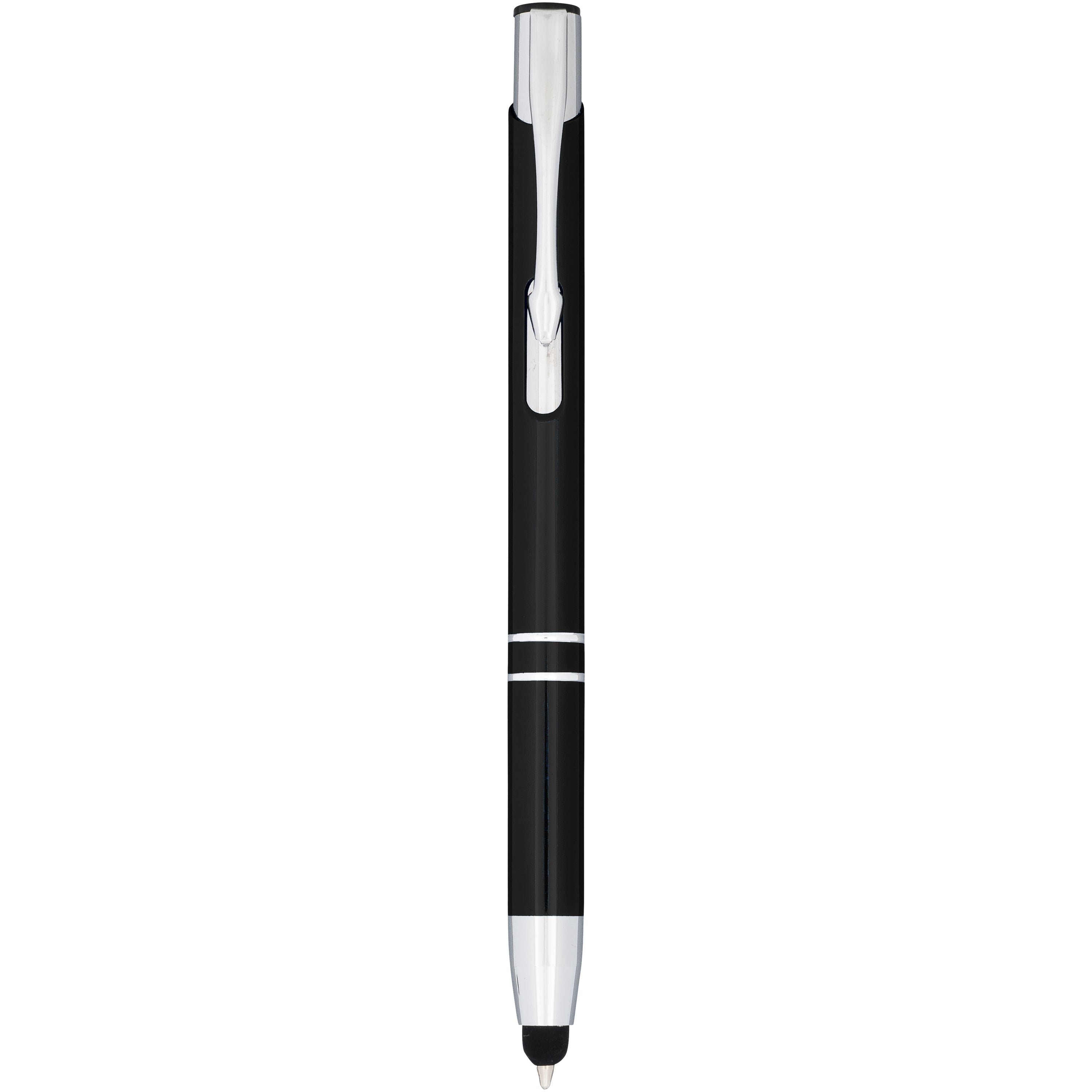 Moneta Anodised Aluminium Click Stylus Ballpoint Pen
