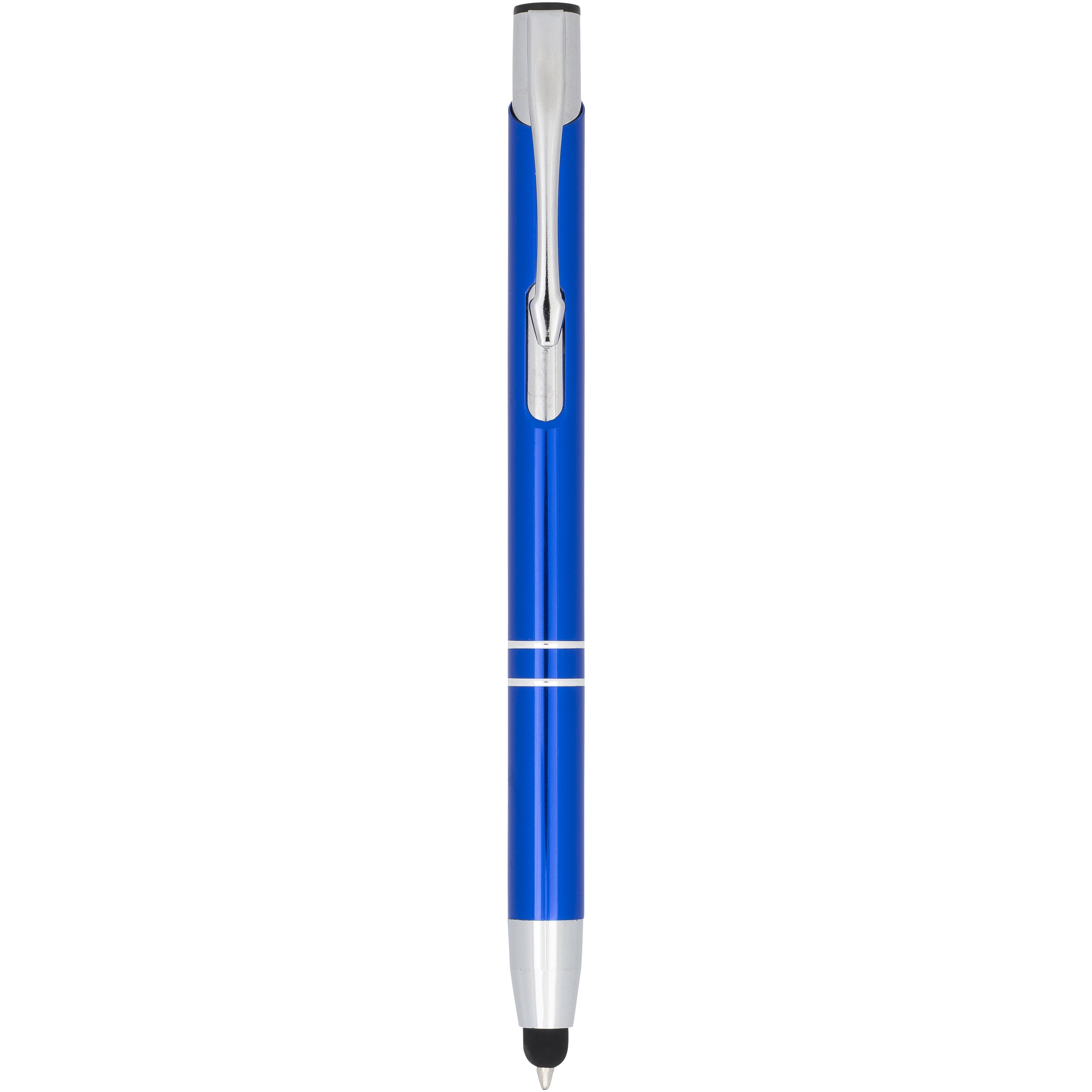 Moneta Anodised Aluminium Click Stylus Ballpoint Pen
