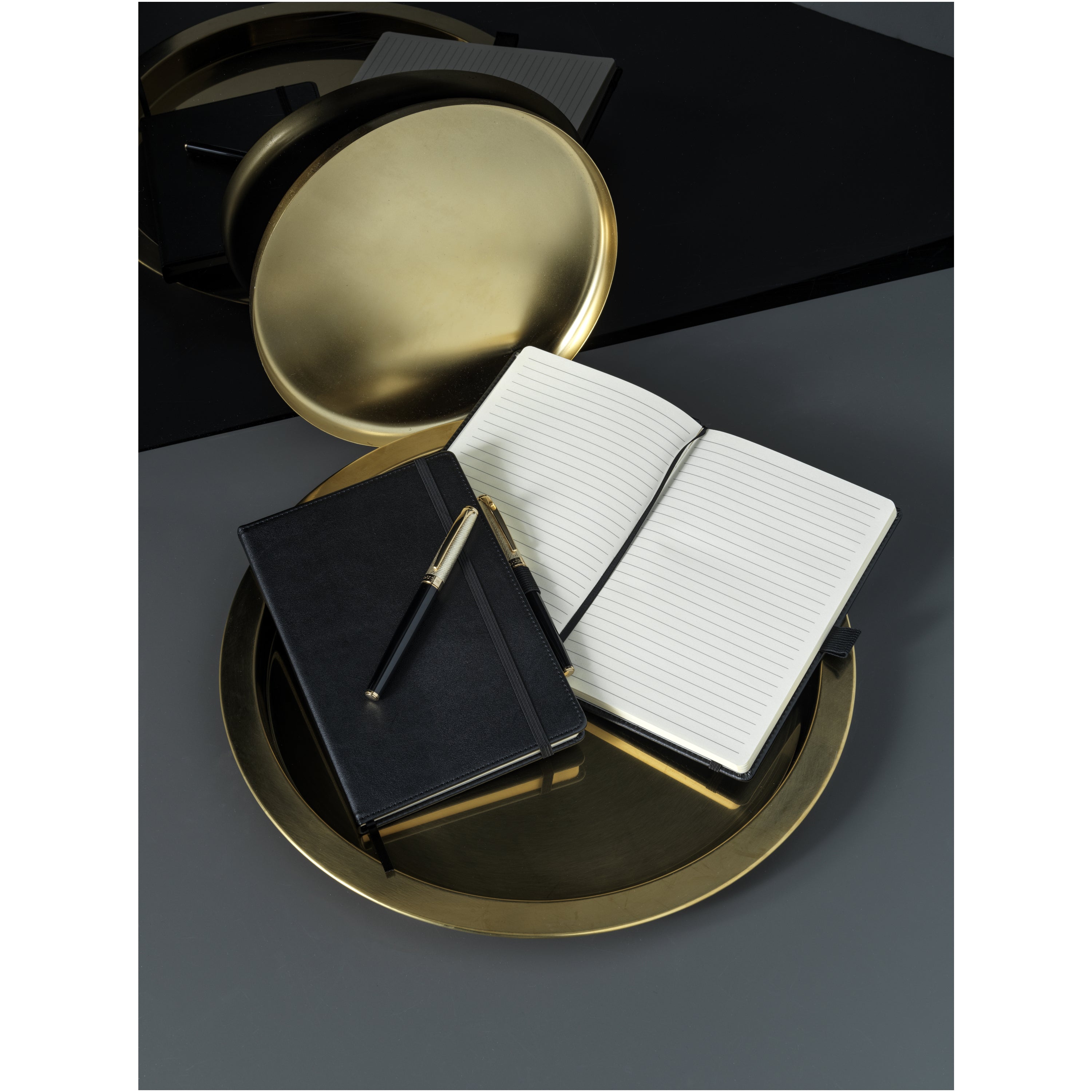 Nova A5 Leatherette Bound Notebook