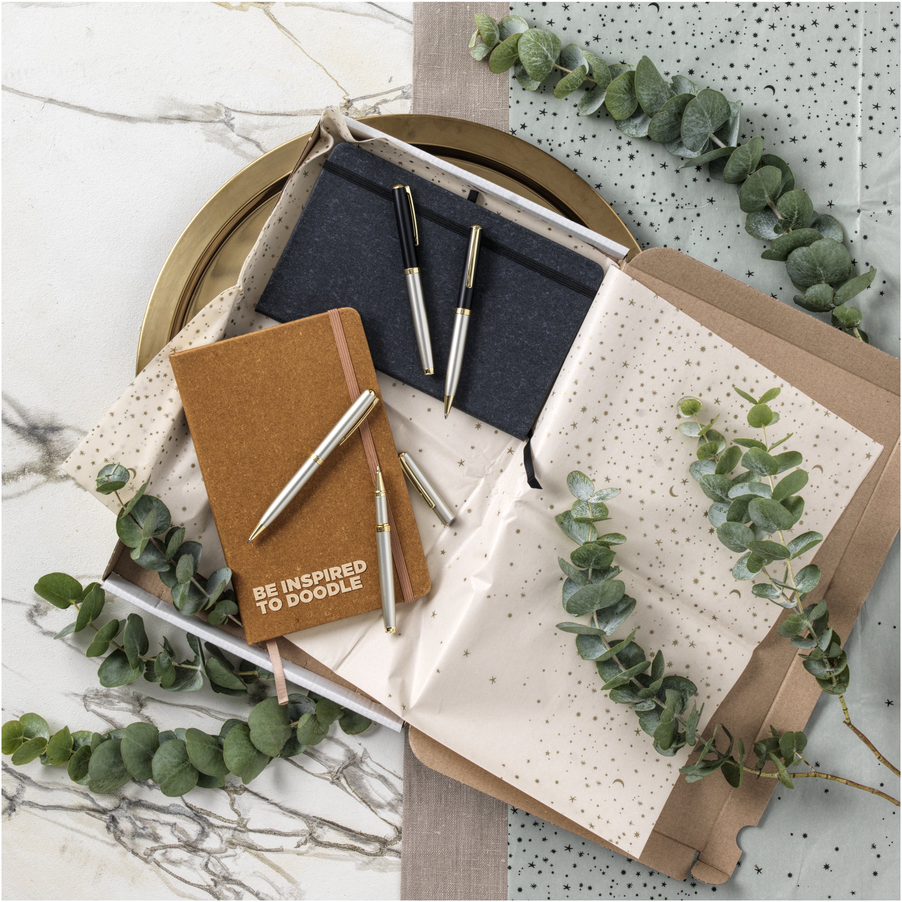 Atlana A5 Recycled Leather Notebook