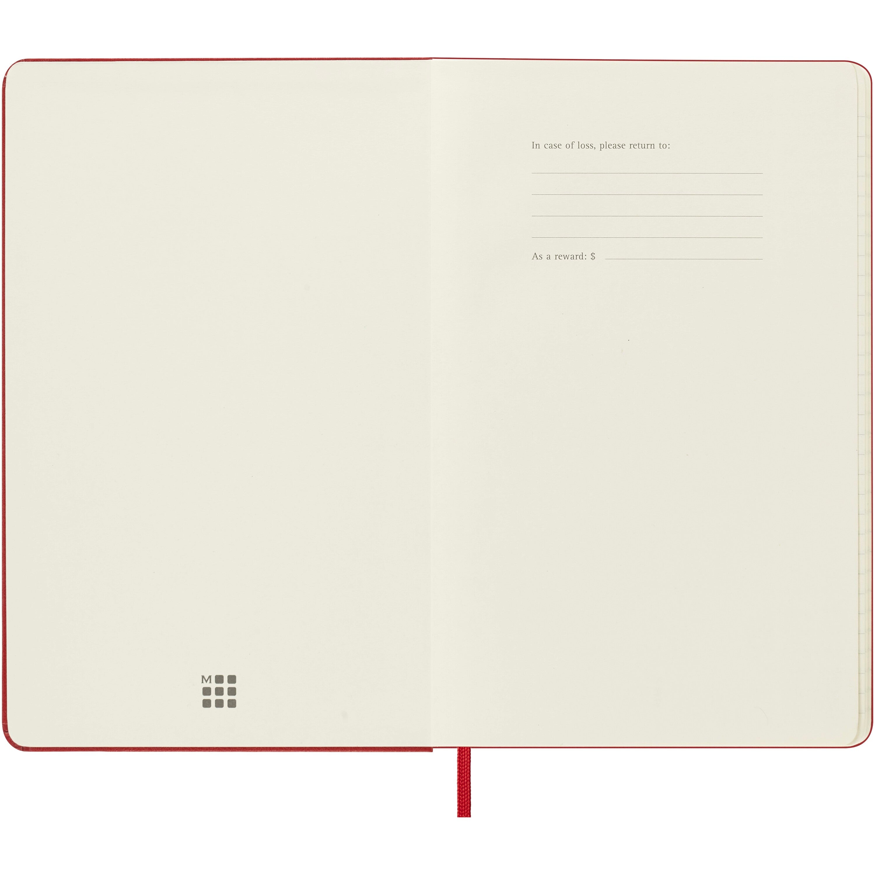 Large Moleskine Hard Cover 12 Month Daily Planner